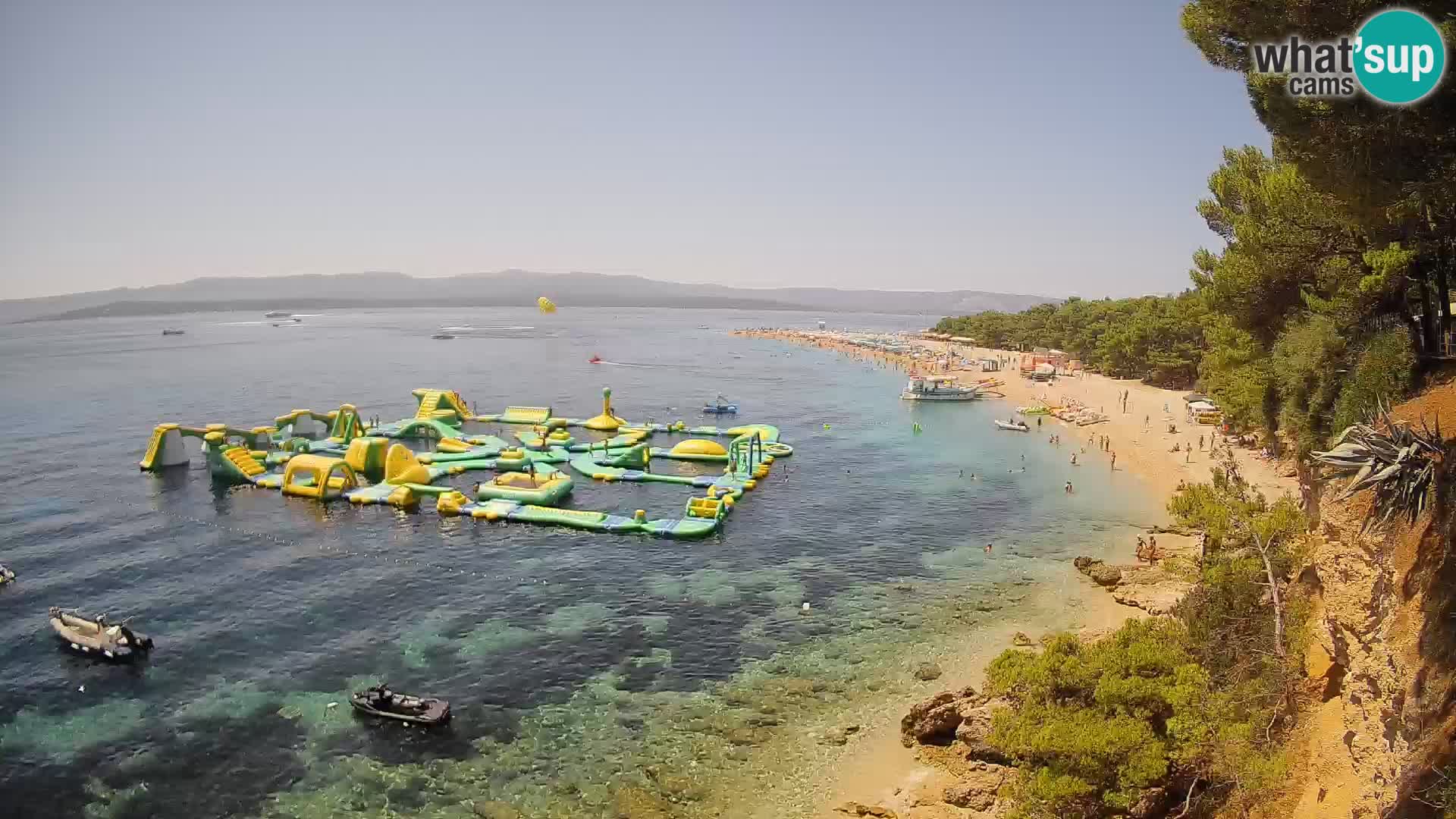 Webcam Bol Zlatni Rat – Vue en direct depuis l’île de Brač