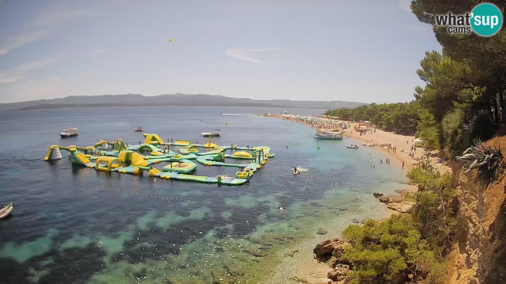Webcam Bol Zlatni Rat – Vue en direct depuis l’île de Brač