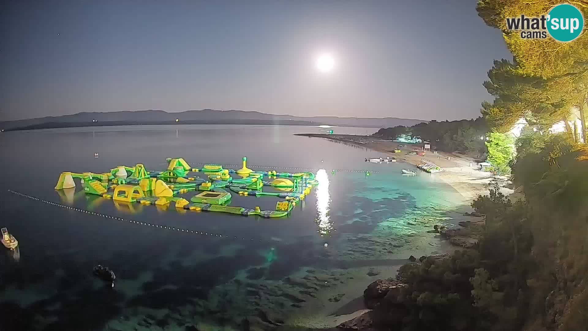 Webcam Bol Zlatni Rat – Vista en vivo desde la isla de Brač