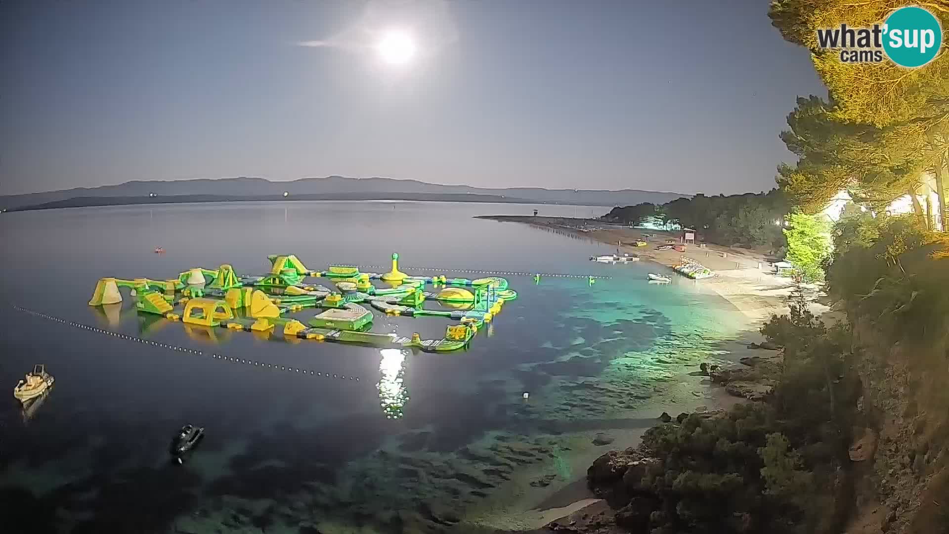 Webcam Bol Zlatni Rat – Vista en vivo desde la isla de Brač