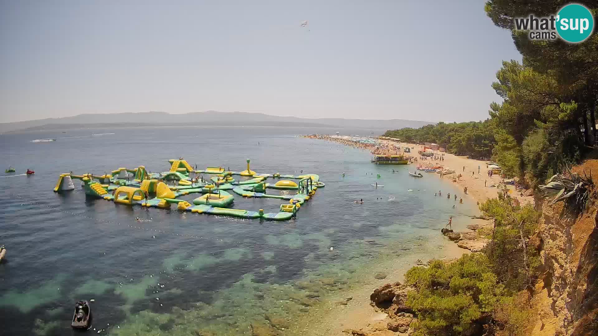 Webcam Bol Zlatni Rat – Vue en direct depuis l’île de Brač