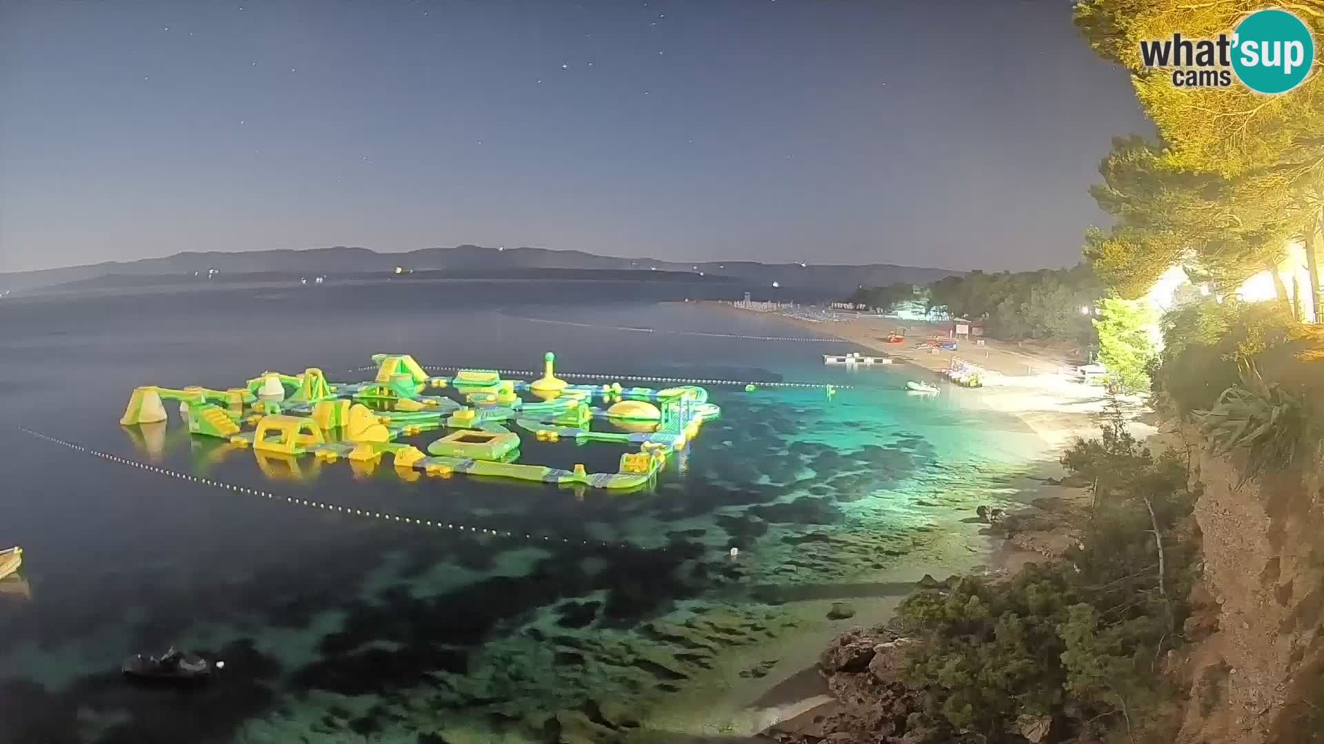 Webcam Zlatni Rat Bol – Liveblick vom berühmten Strand auf Brač