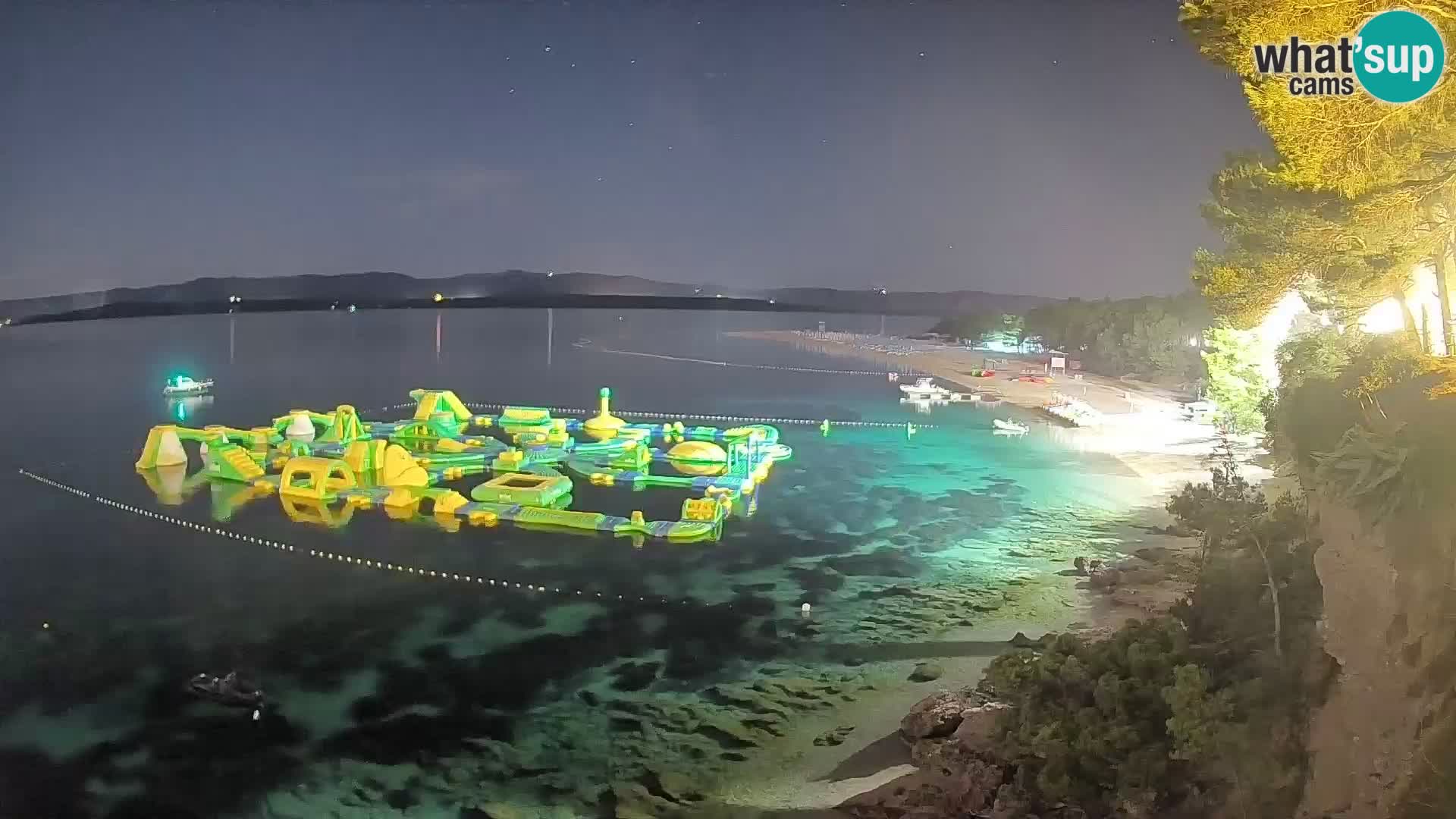 Webcam Bol Zlatni Rat – Vista en vivo desde la isla de Brač