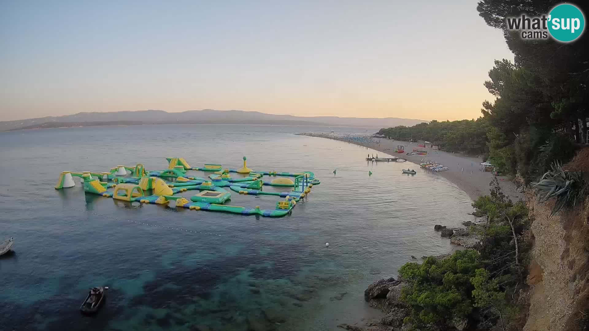 Webcam Bol Zlatni Rat – Vista en vivo desde la isla de Brač