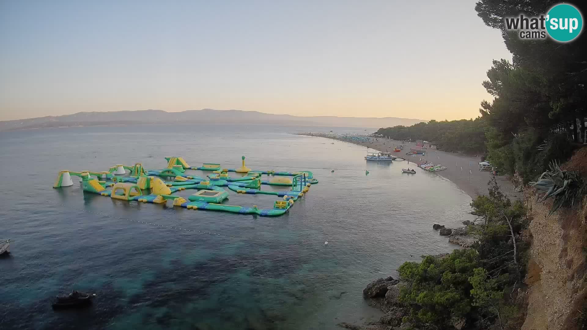 Webcam Zlatni Rat Bol – Liveblick vom berühmten Strand auf Brač