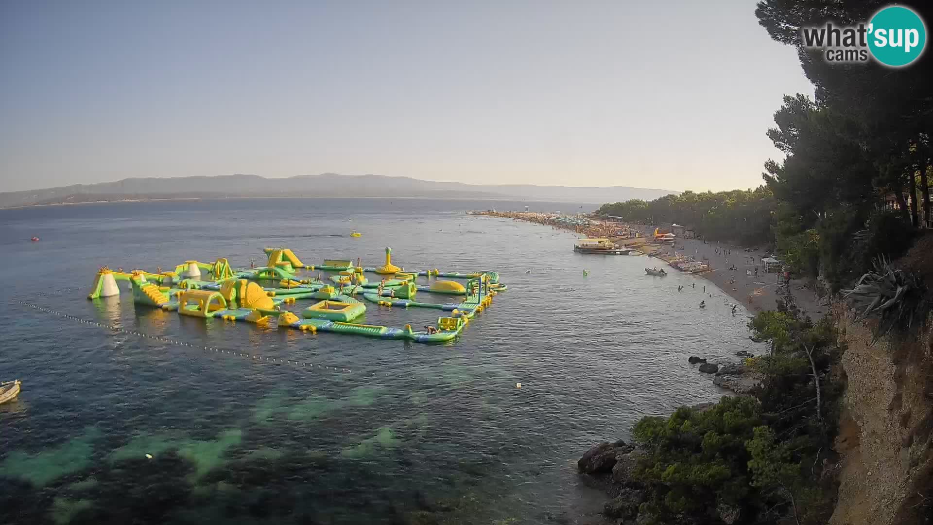 Webcam Bol Zlatni Rat – Vista en vivo desde la isla de Brač