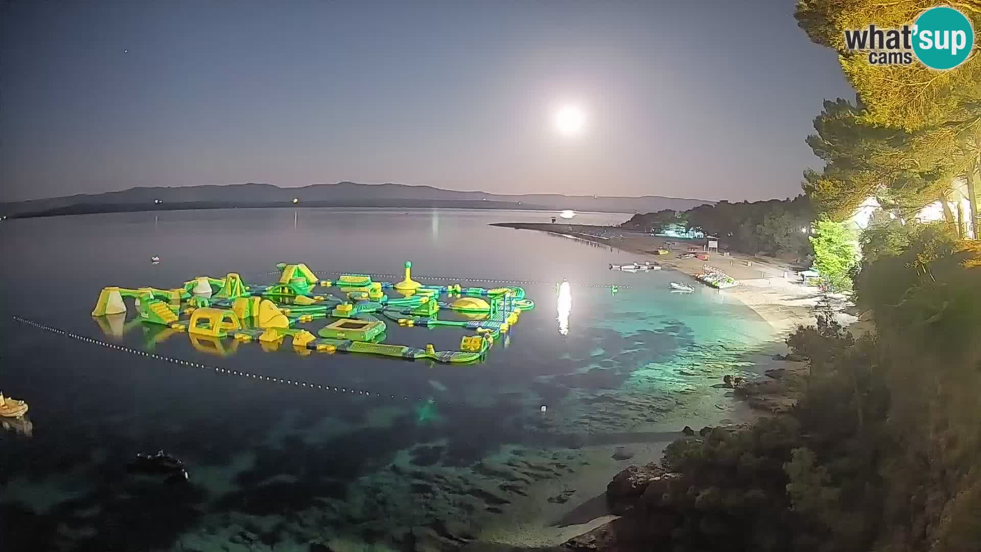 Webcam Bol Zlatni Rat – Vista en vivo desde la isla de Brač