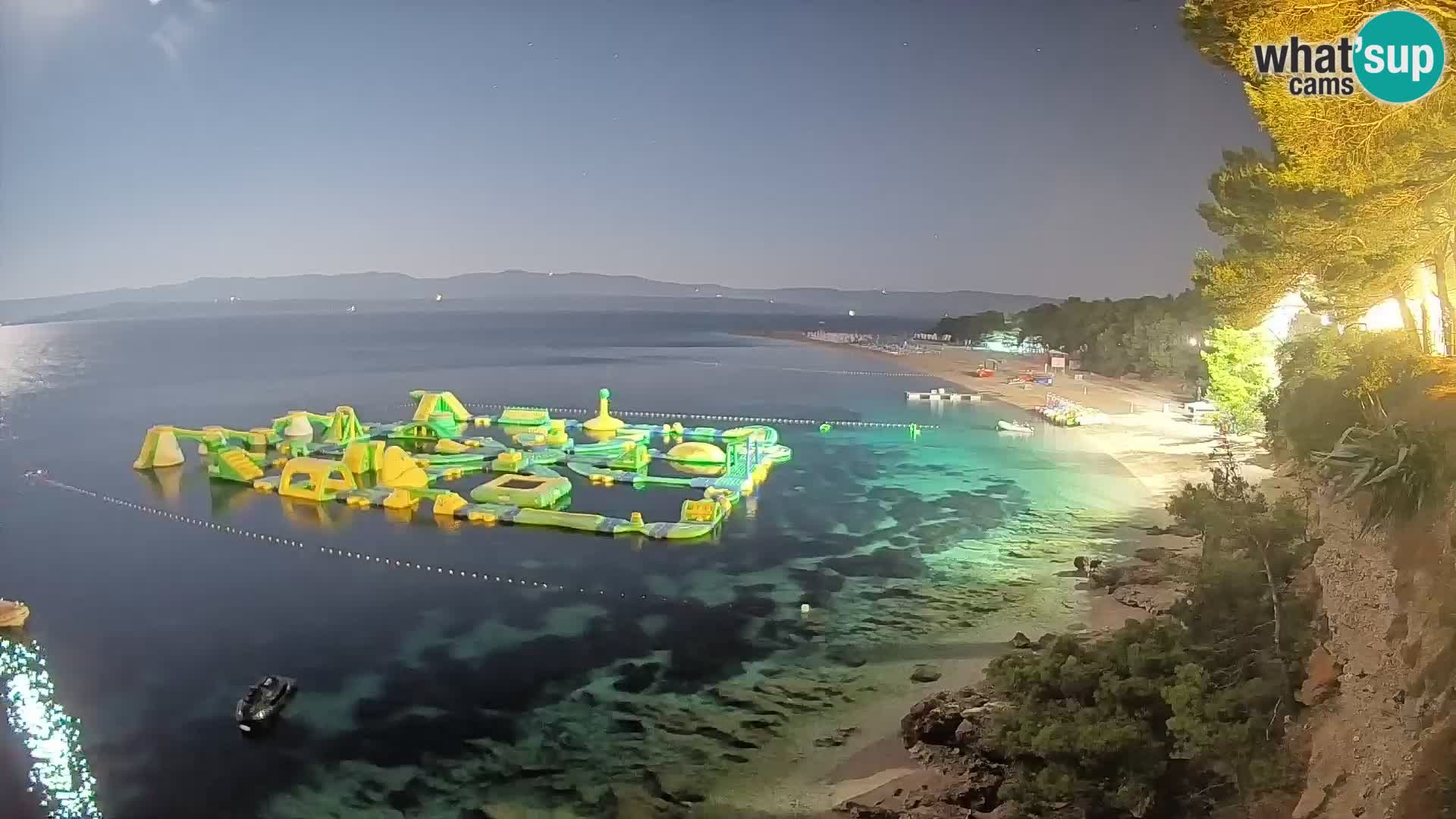 Webcam Zlatni Rat Bol – Liveblick vom berühmten Strand auf Brač