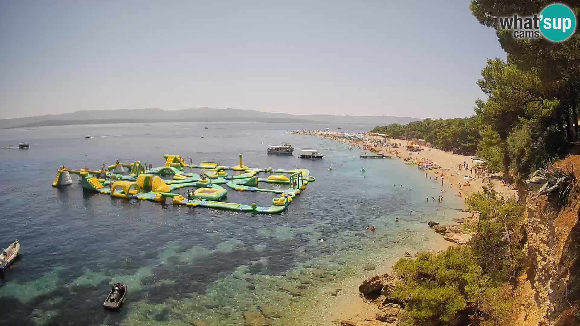 Webcam Bol Zlatni Rat – Vue en direct depuis l’île de Brač