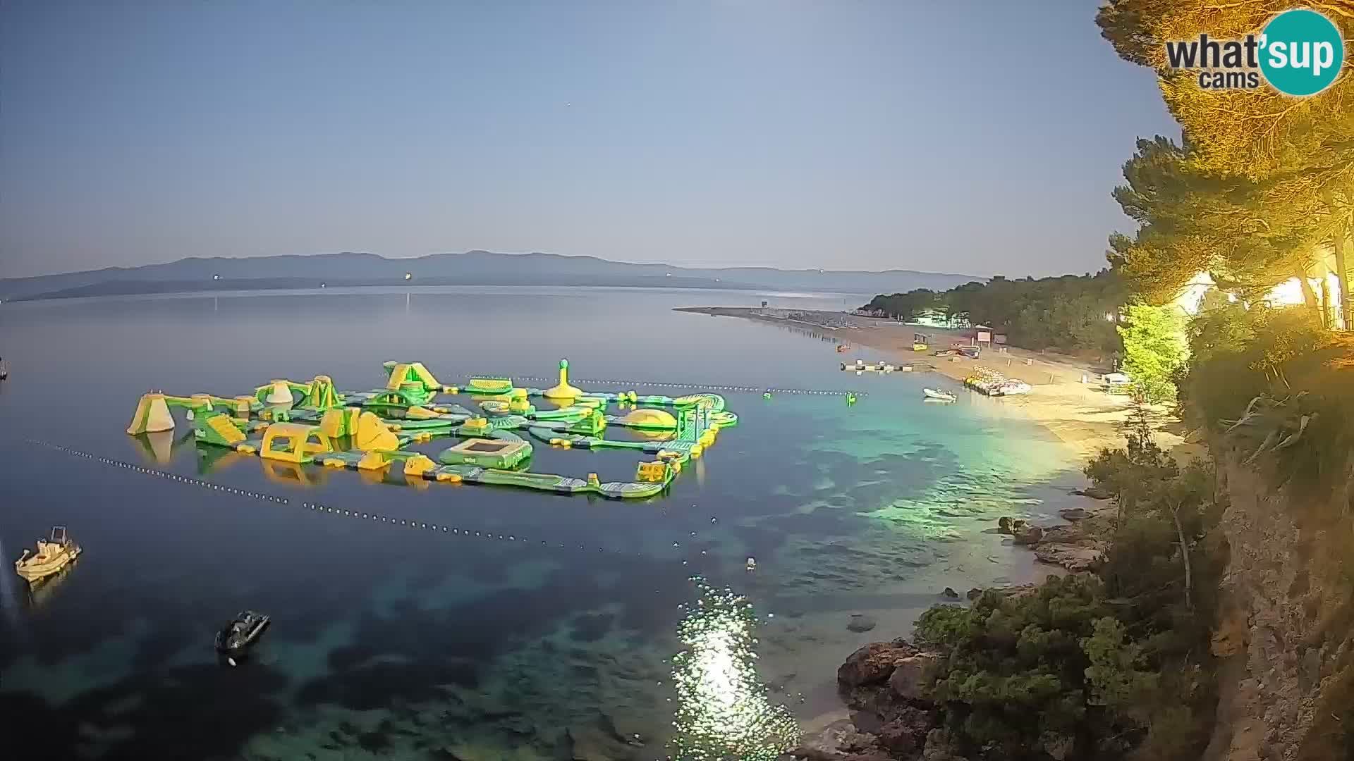 Webcam Zlatni Rat Bol – Liveblick vom berühmten Strand auf Brač