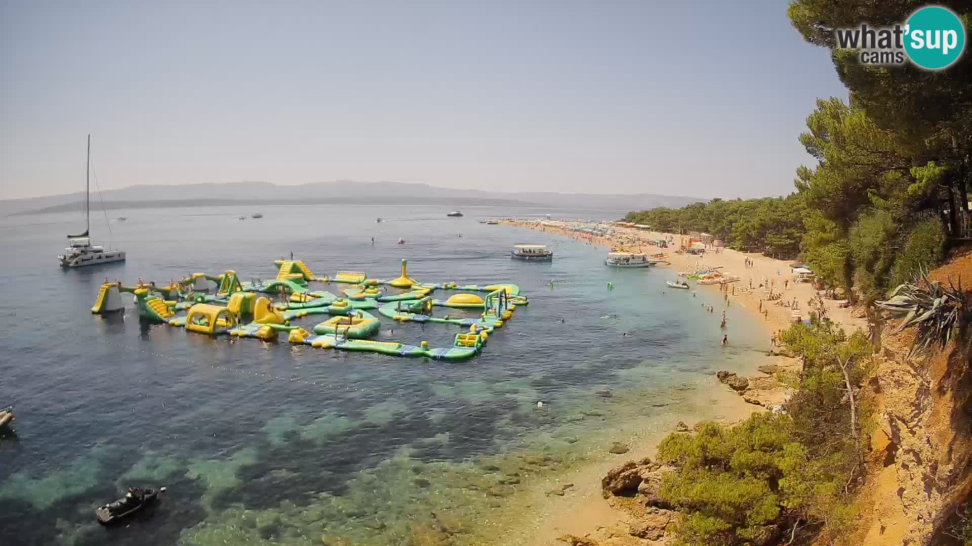 Webcam Bol Zlatni Rat – Vue en direct depuis l’île de Brač