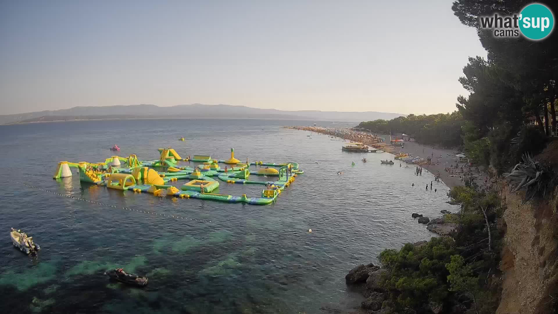 Webcam Bol Zlatni Rat – Vista en vivo desde la isla de Brač