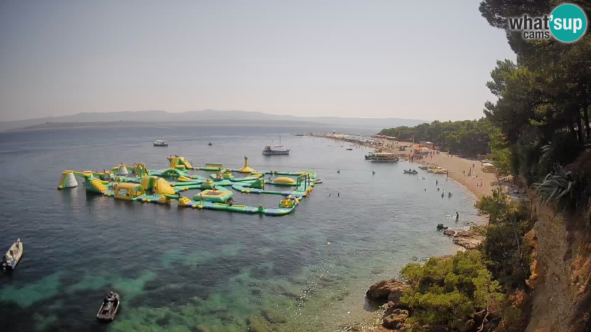 Webcam Bol Zlatni Rat – Vue en direct depuis l’île de Brač
