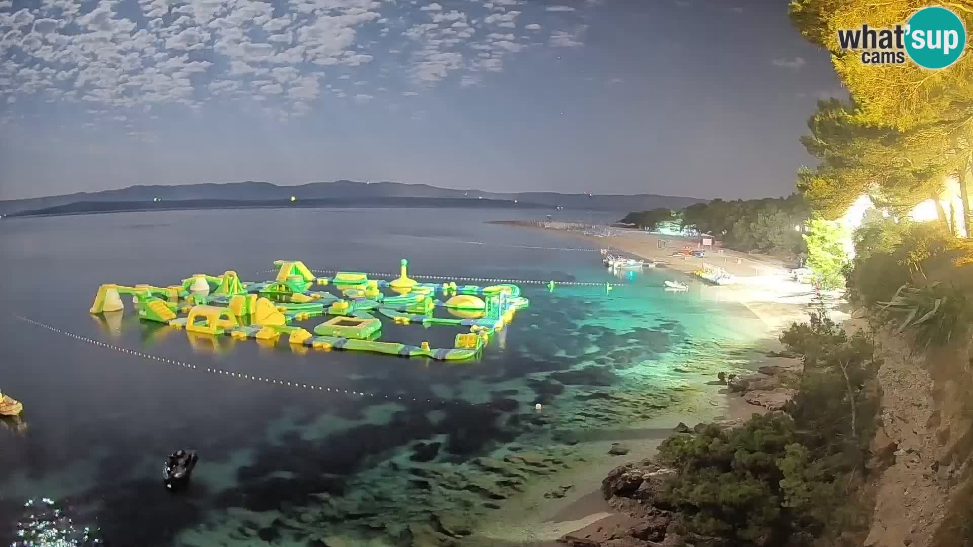 Webcam Bol Zlatni Rat – Vista en vivo desde la isla de Brač