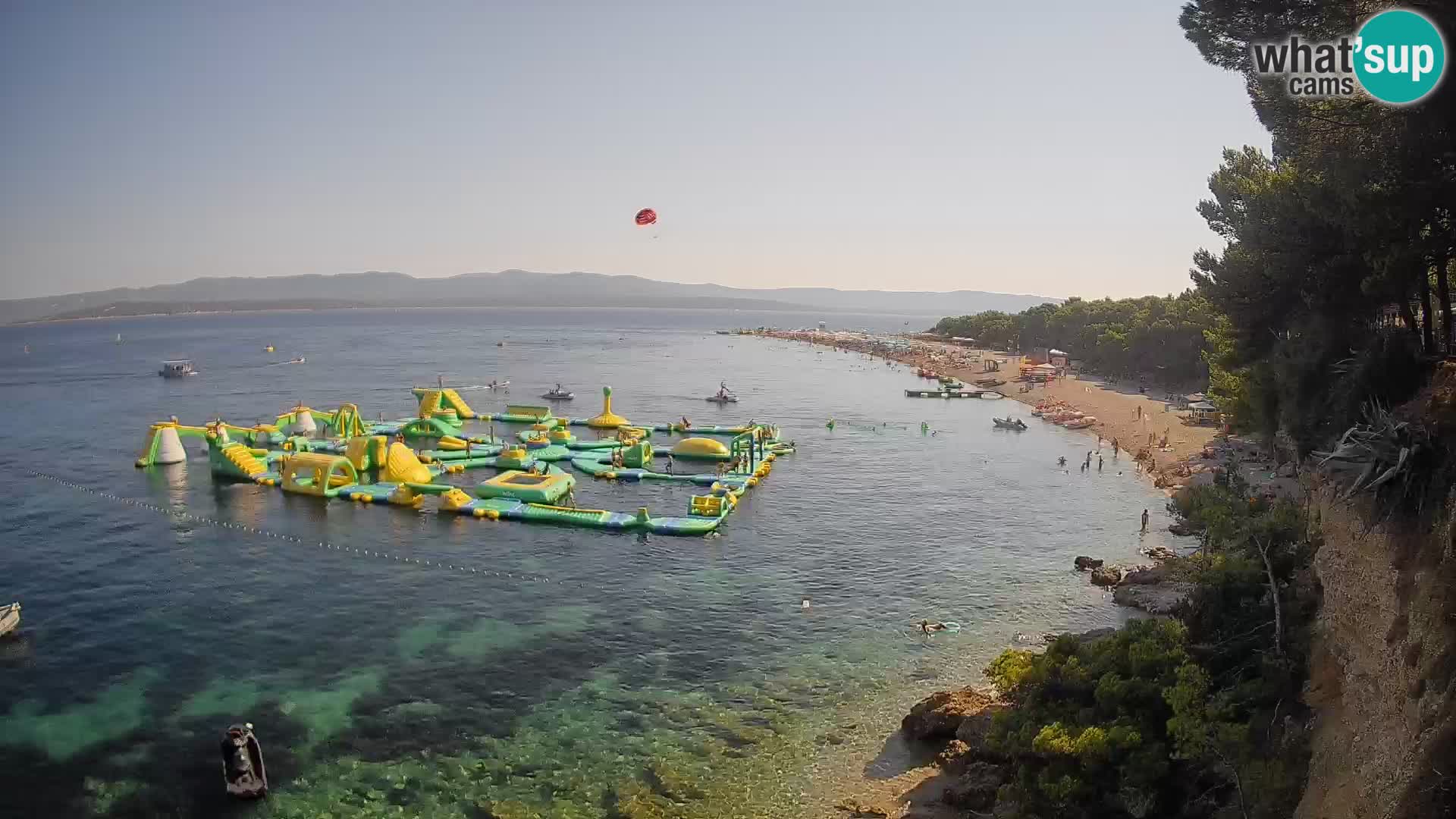 Webcam Bol Zlatni Rat – Live View from Brač Island