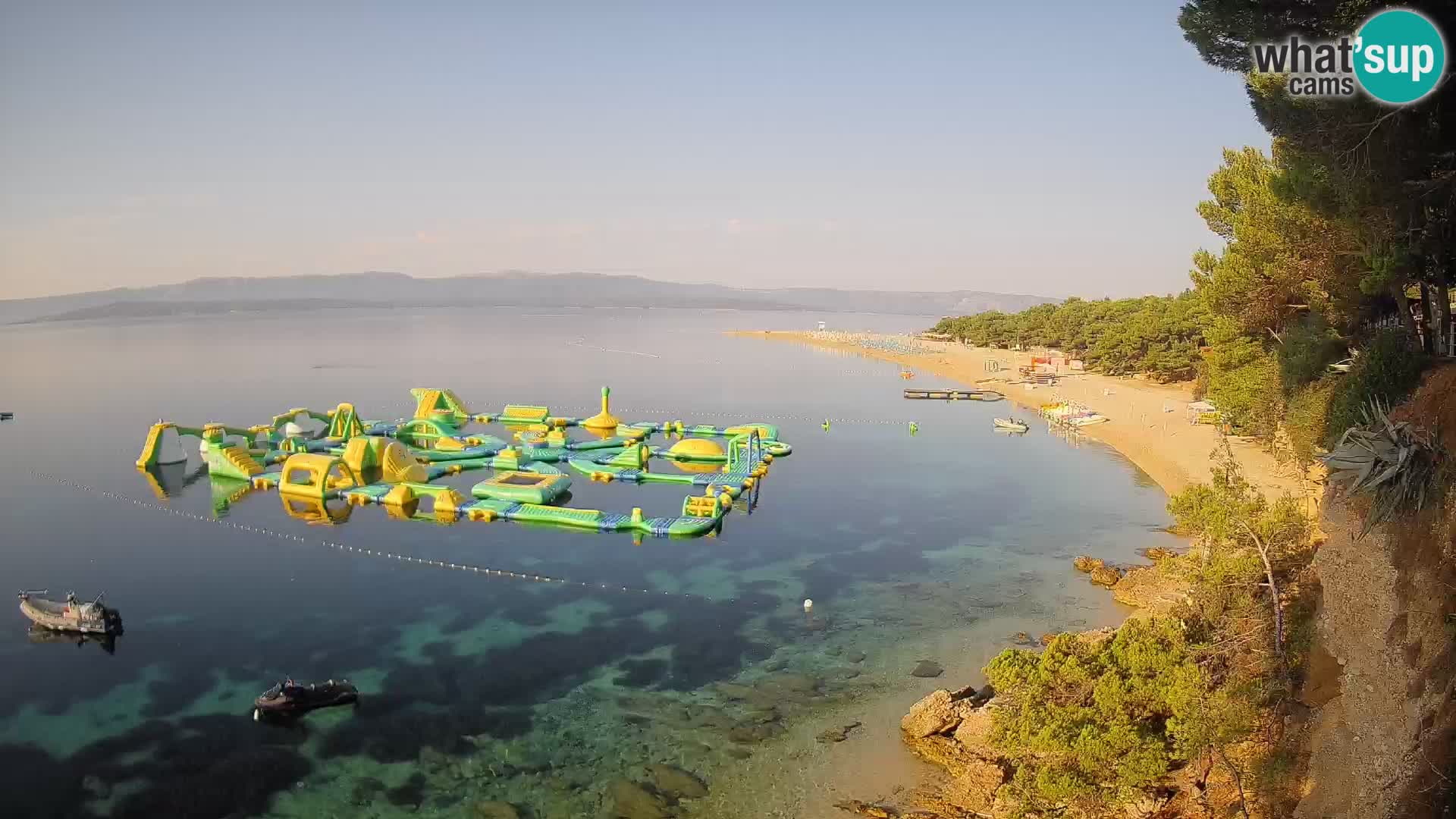 Webcam Bol Zlatni Rat – Vista en vivo desde la isla de Brač