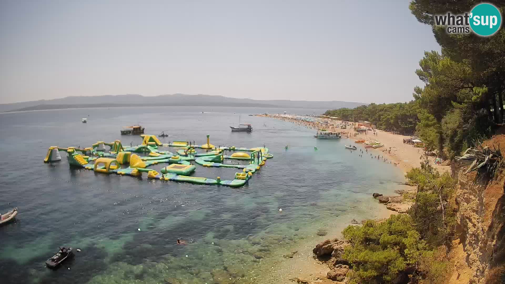 Webcam Bol Zlatni Rat – Vue en direct depuis l’île de Brač