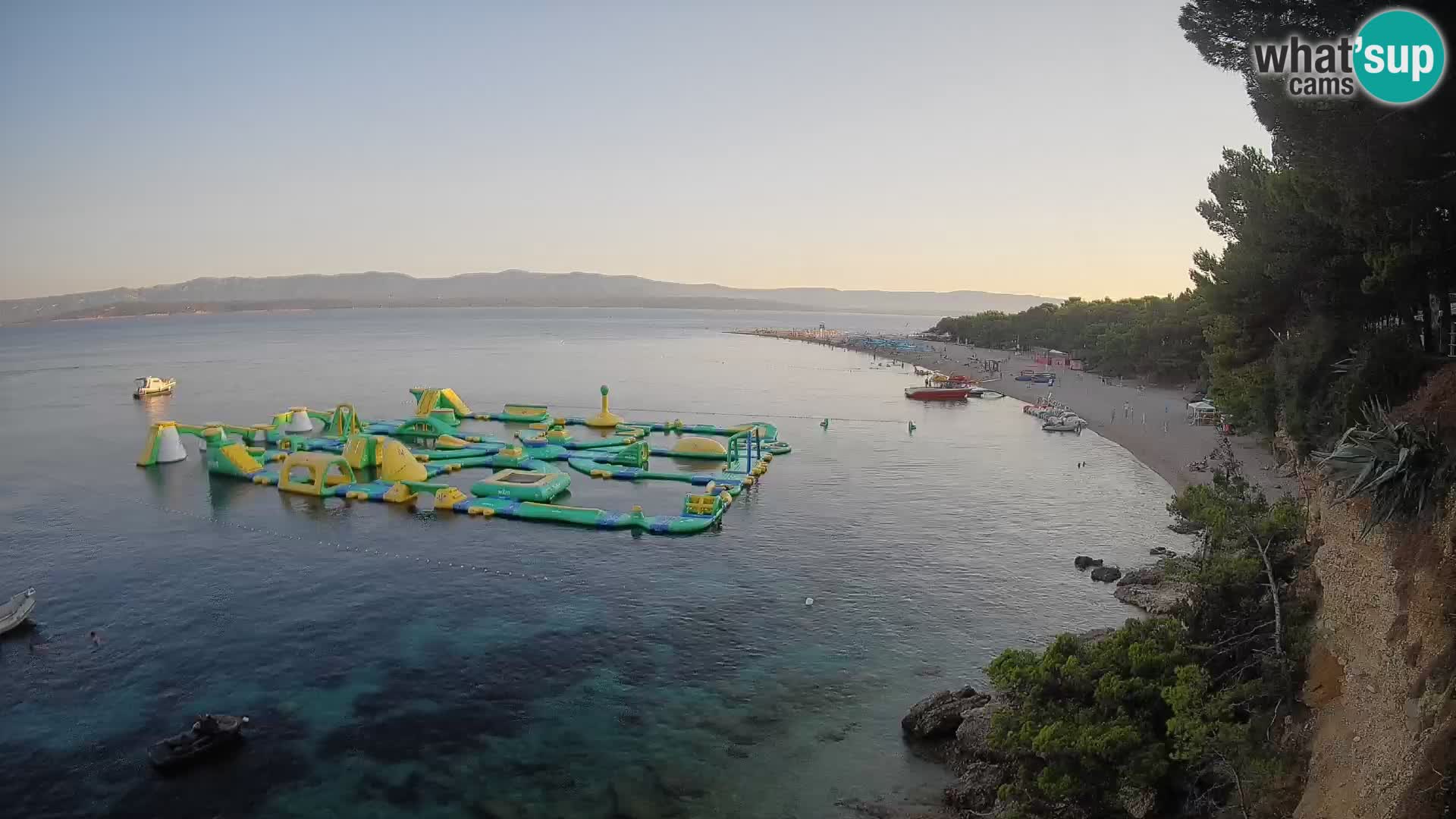 Webcam Zlatni Rat Bol – Liveblick vom berühmten Strand auf Brač