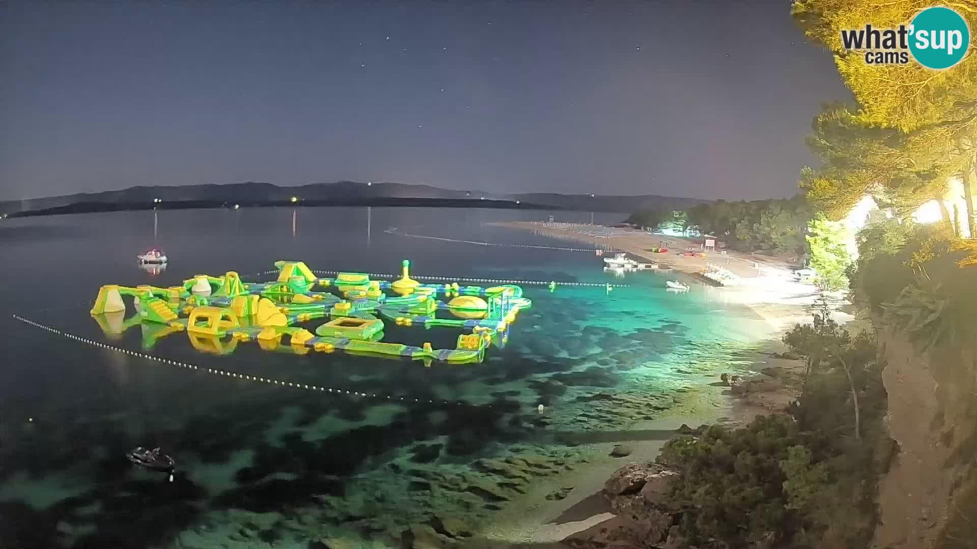 Webcam Zlatni Rat Bol – Liveblick vom berühmten Strand auf Brač
