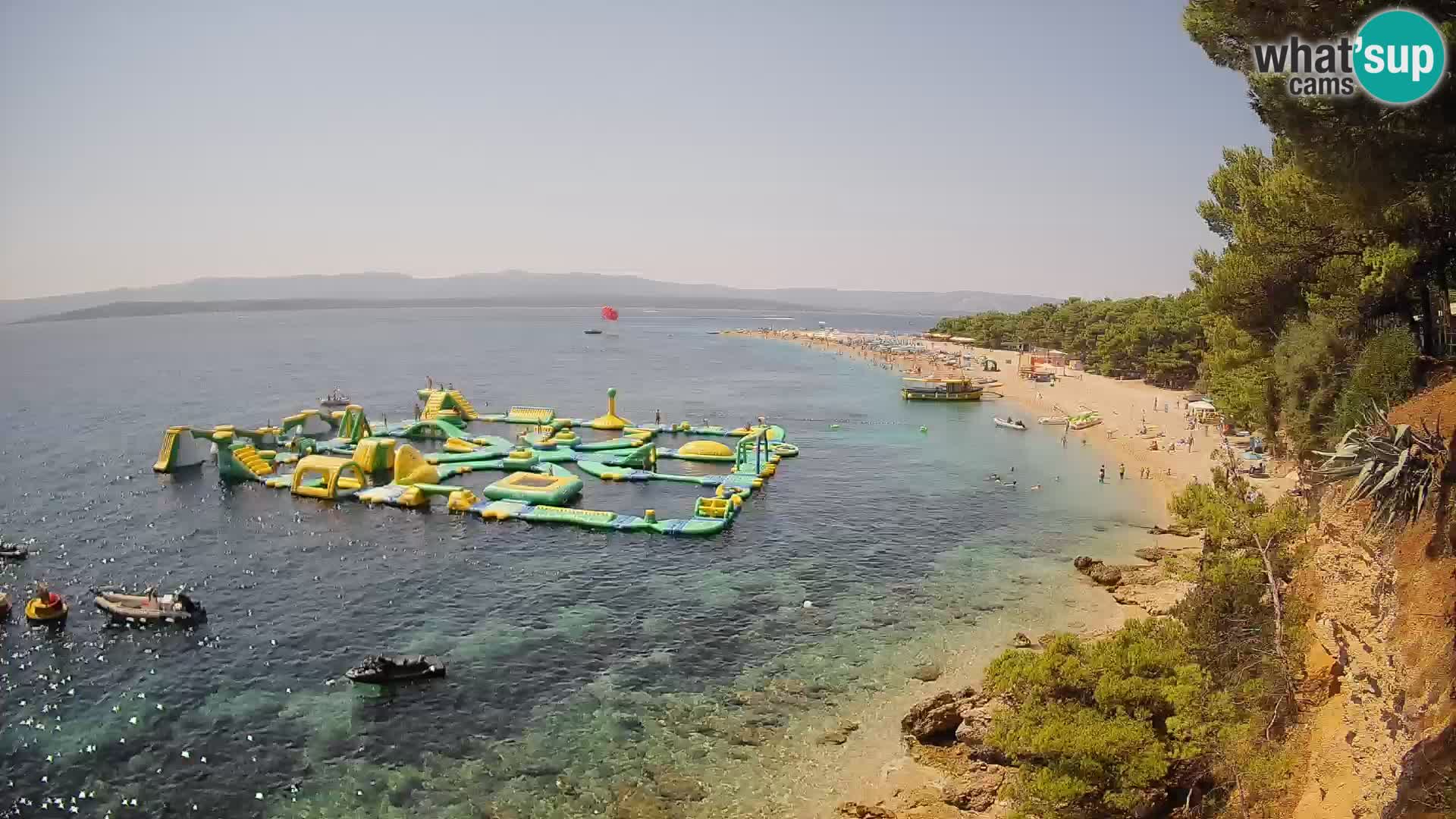 Webcam Bol Zlatni Rat – Vue en direct depuis l’île de Brač