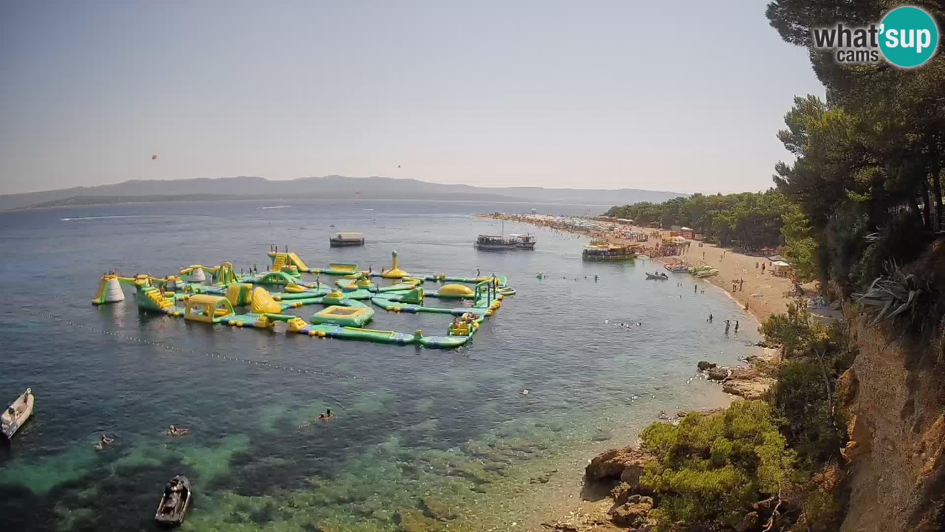 Webcam Bol Zlatni Rat – Vue en direct depuis l’île de Brač