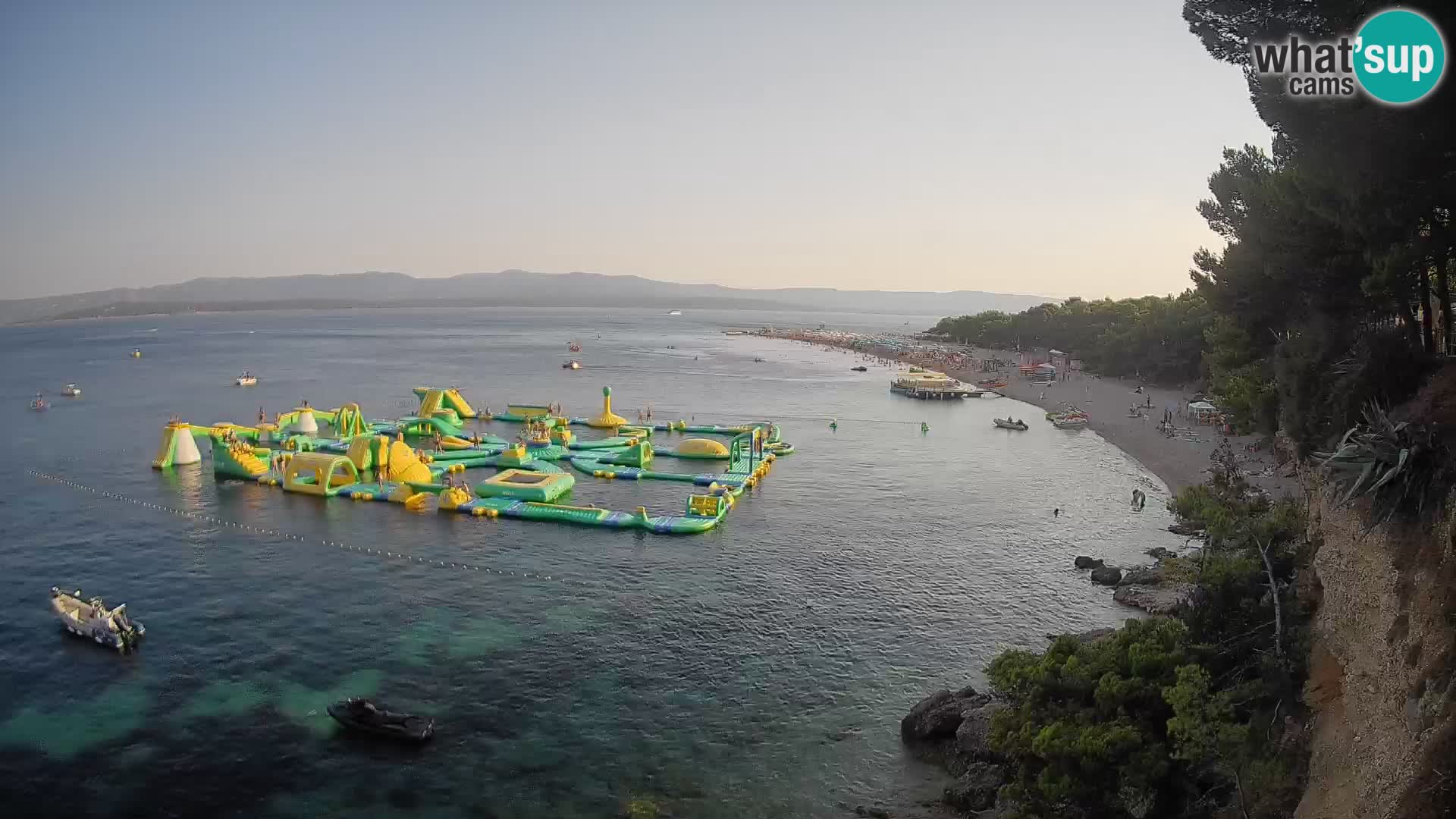 Webcam Bol Zlatni Rat – Vista en vivo desde la isla de Brač