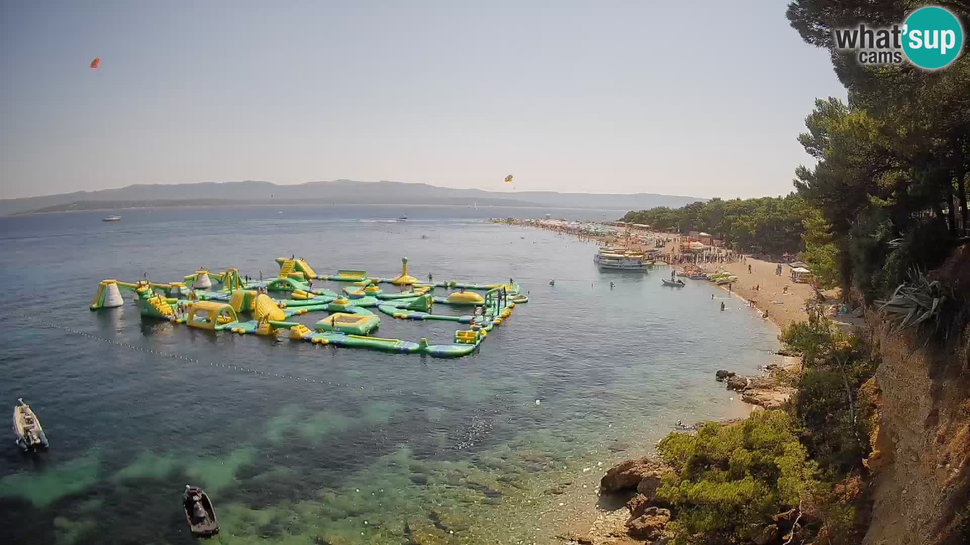 Webcam Bol Zlatni Rat – Live View from Brač Island