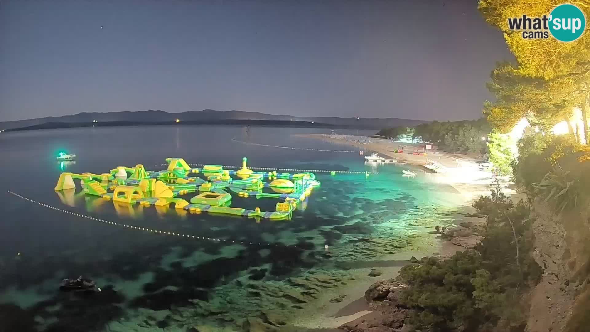 Webcam Bol Zlatni Rat – Vista en vivo desde la isla de Brač