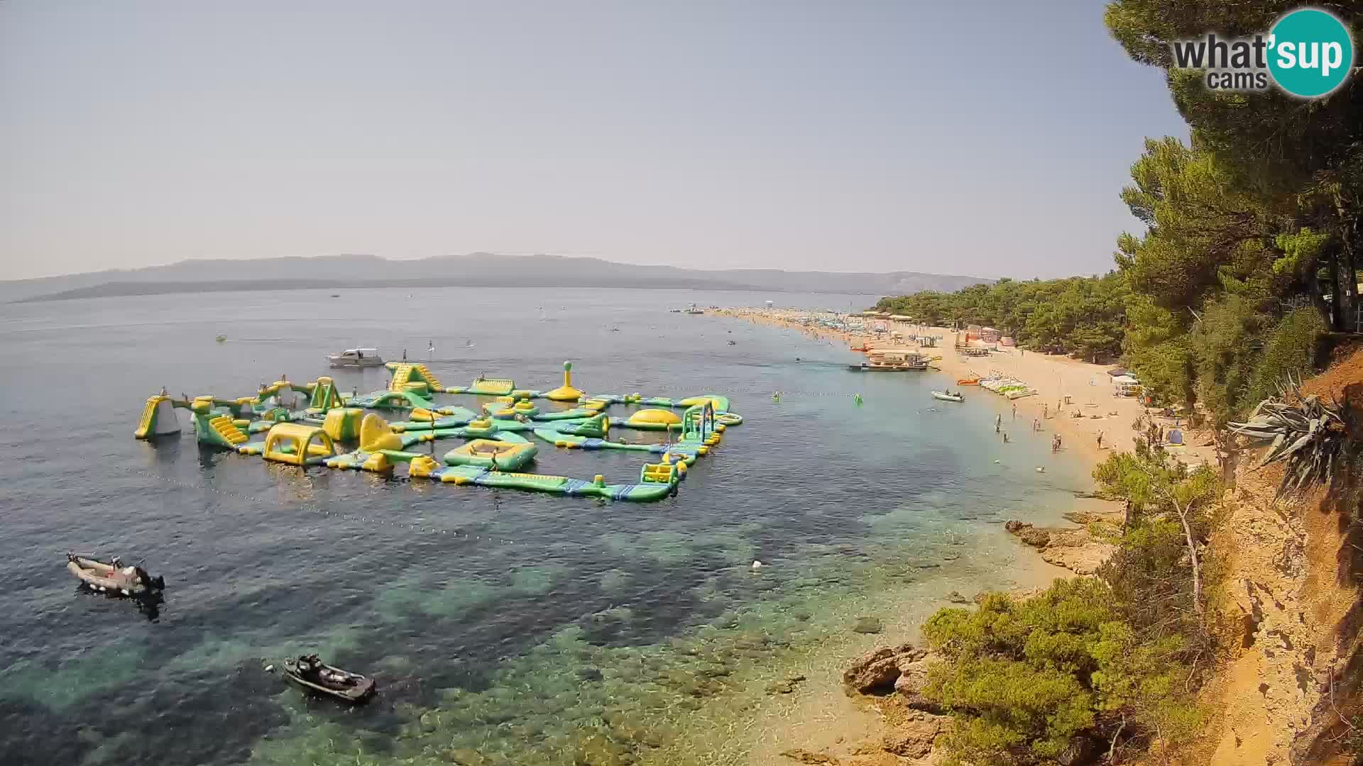 Webcam Bol Zlatni Rat – Vue en direct depuis l’île de Brač