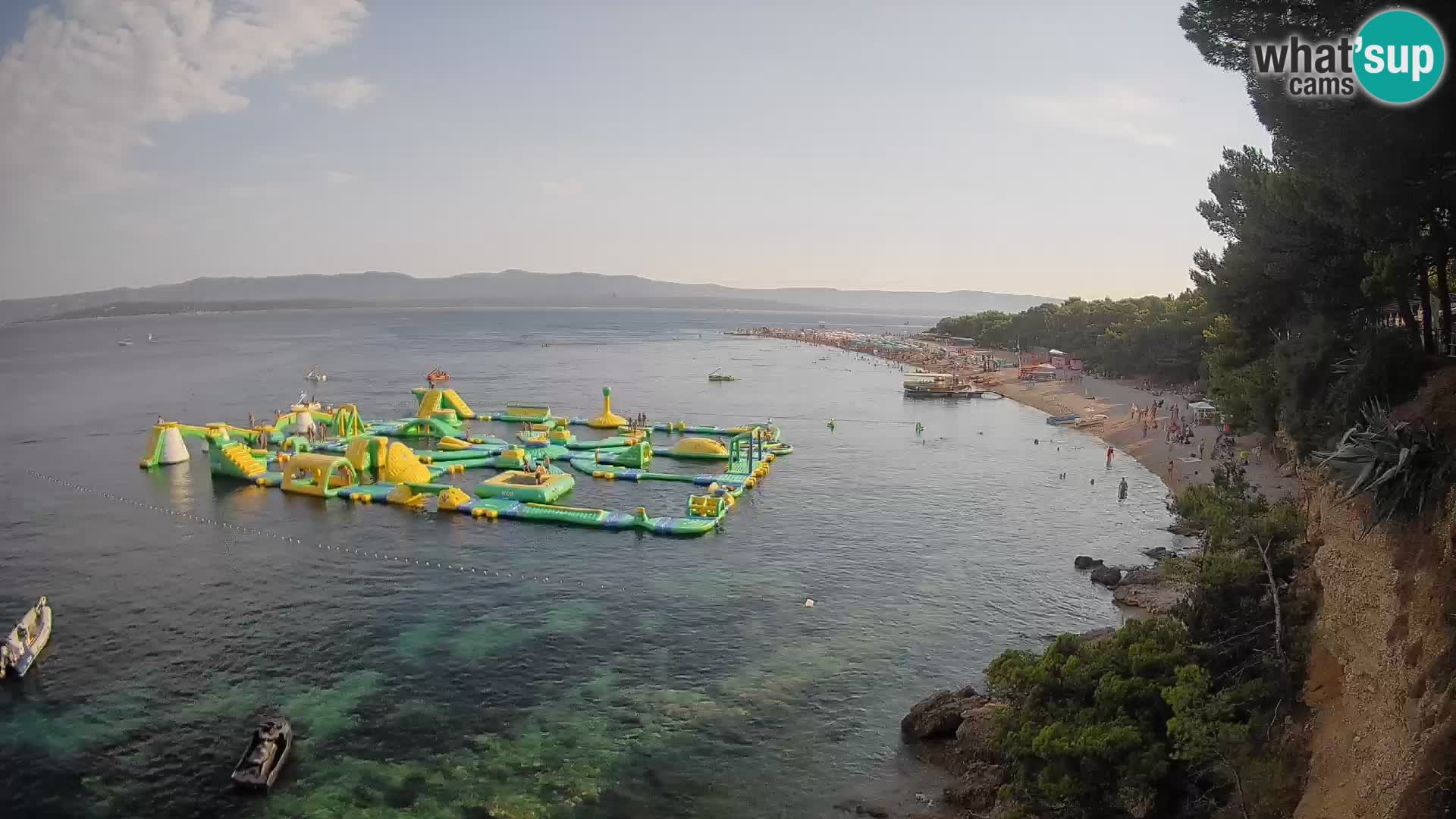 Web kamera Bol Zlatni Rat – Pogled uživo s otoka Brača