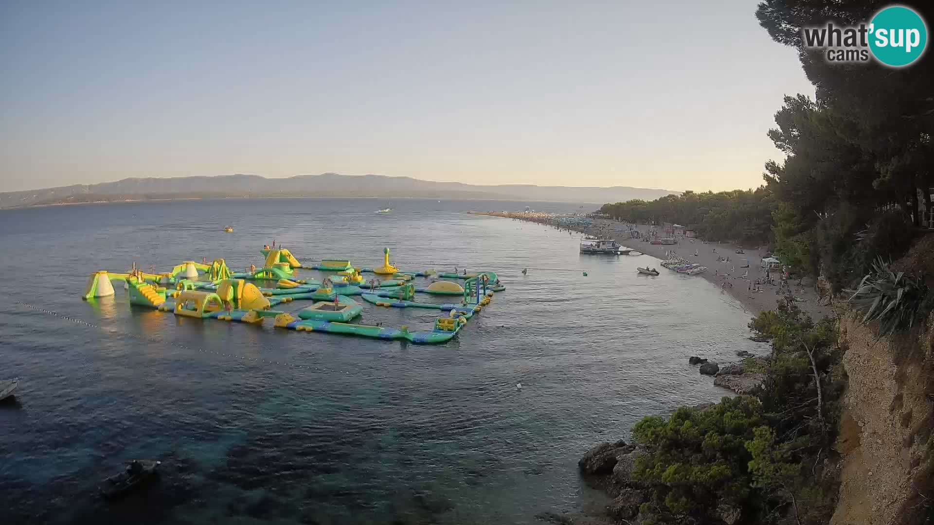 Webcam Bol Zlatni Rat – Vista en vivo desde la isla de Brač