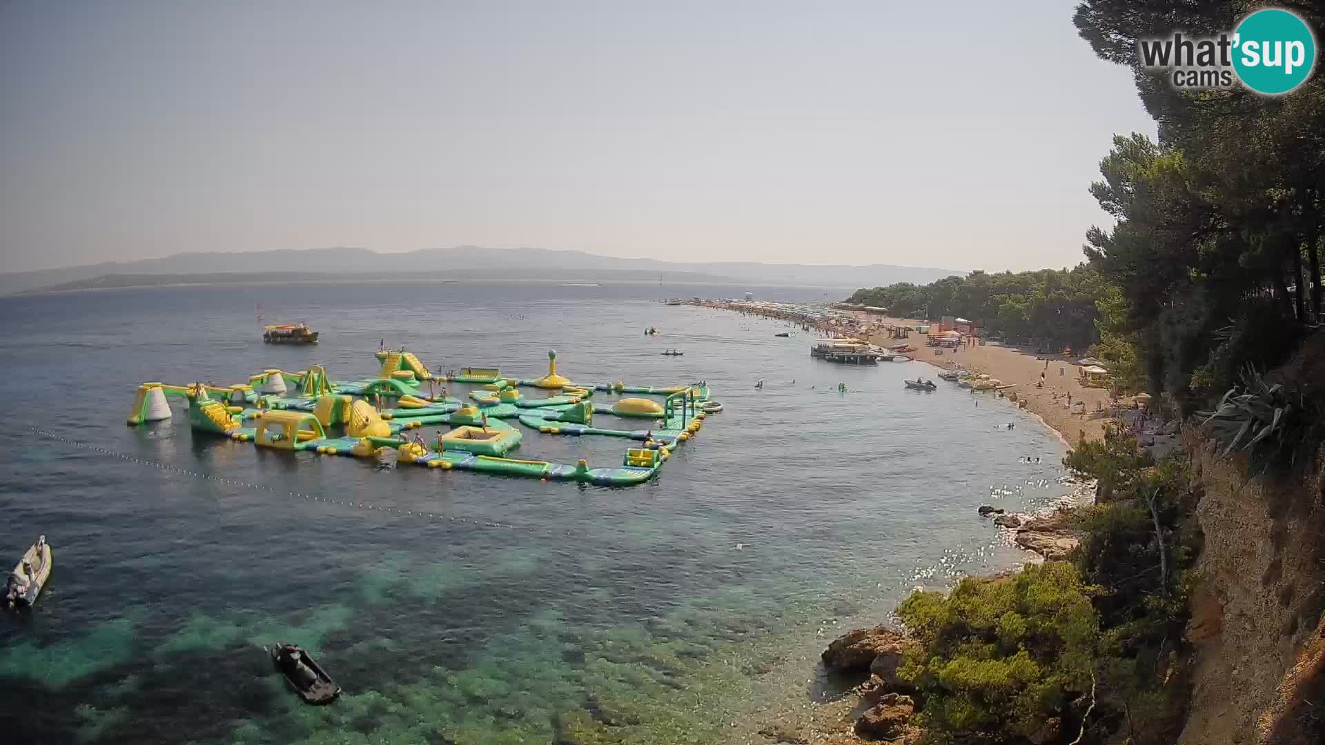 Webcam Bol Zlatni Rat – Vue en direct depuis l’île de Brač