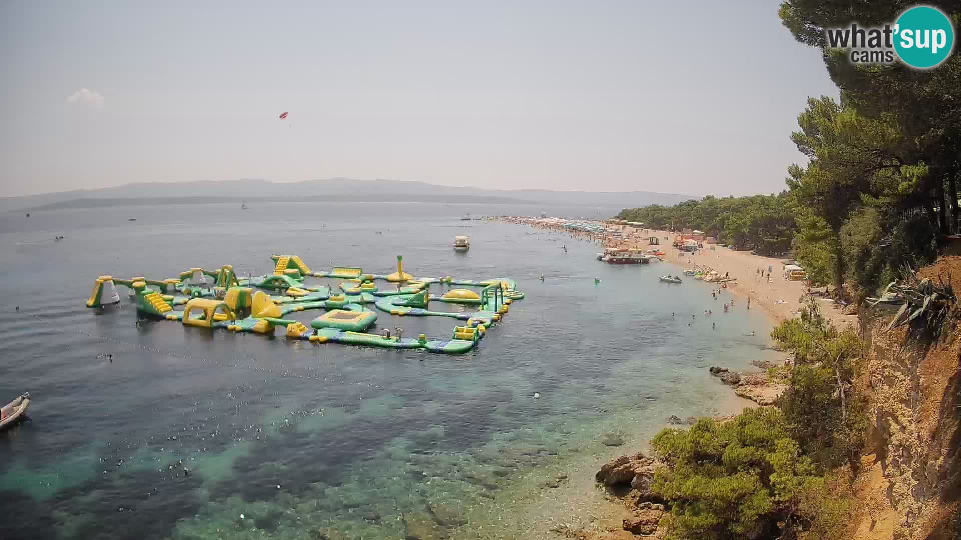 Webcam Bol Zlatni Rat – Vue en direct depuis l’île de Brač