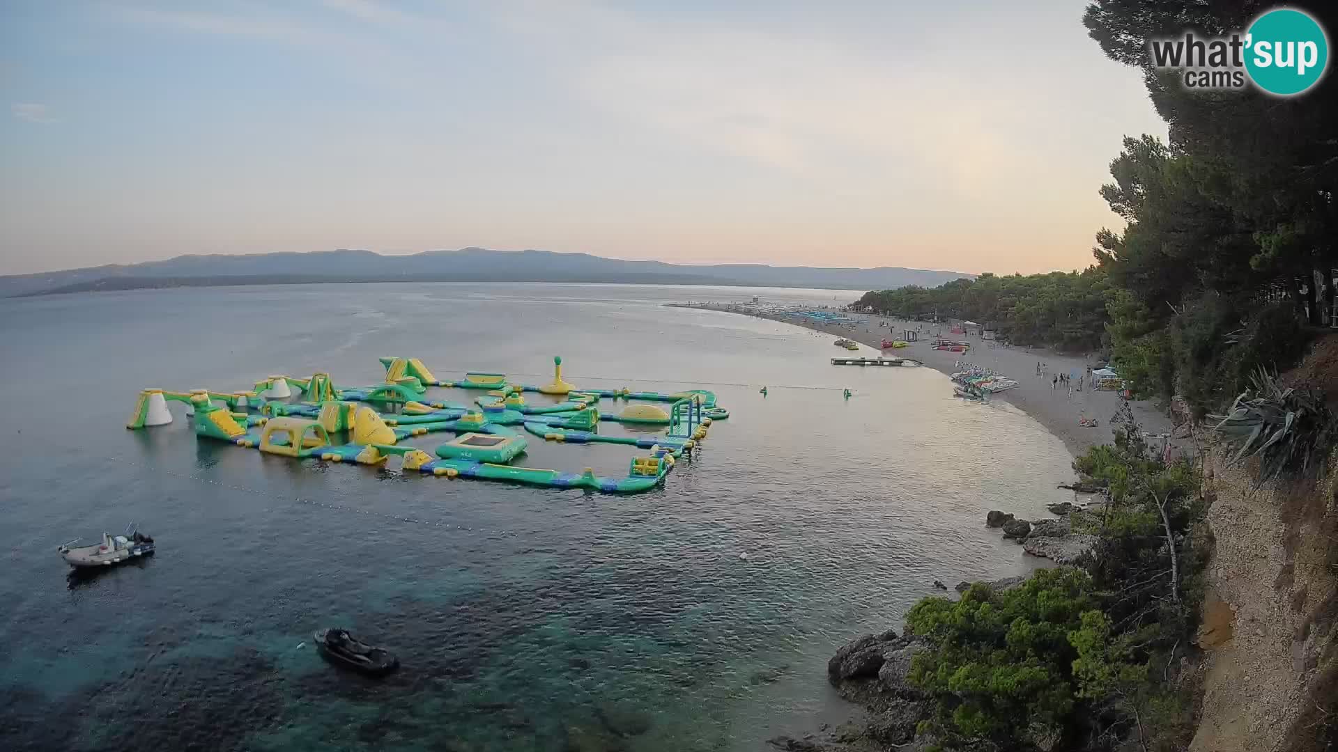 Webcam Bol Zlatni Rat – Vista en vivo desde la isla de Brač