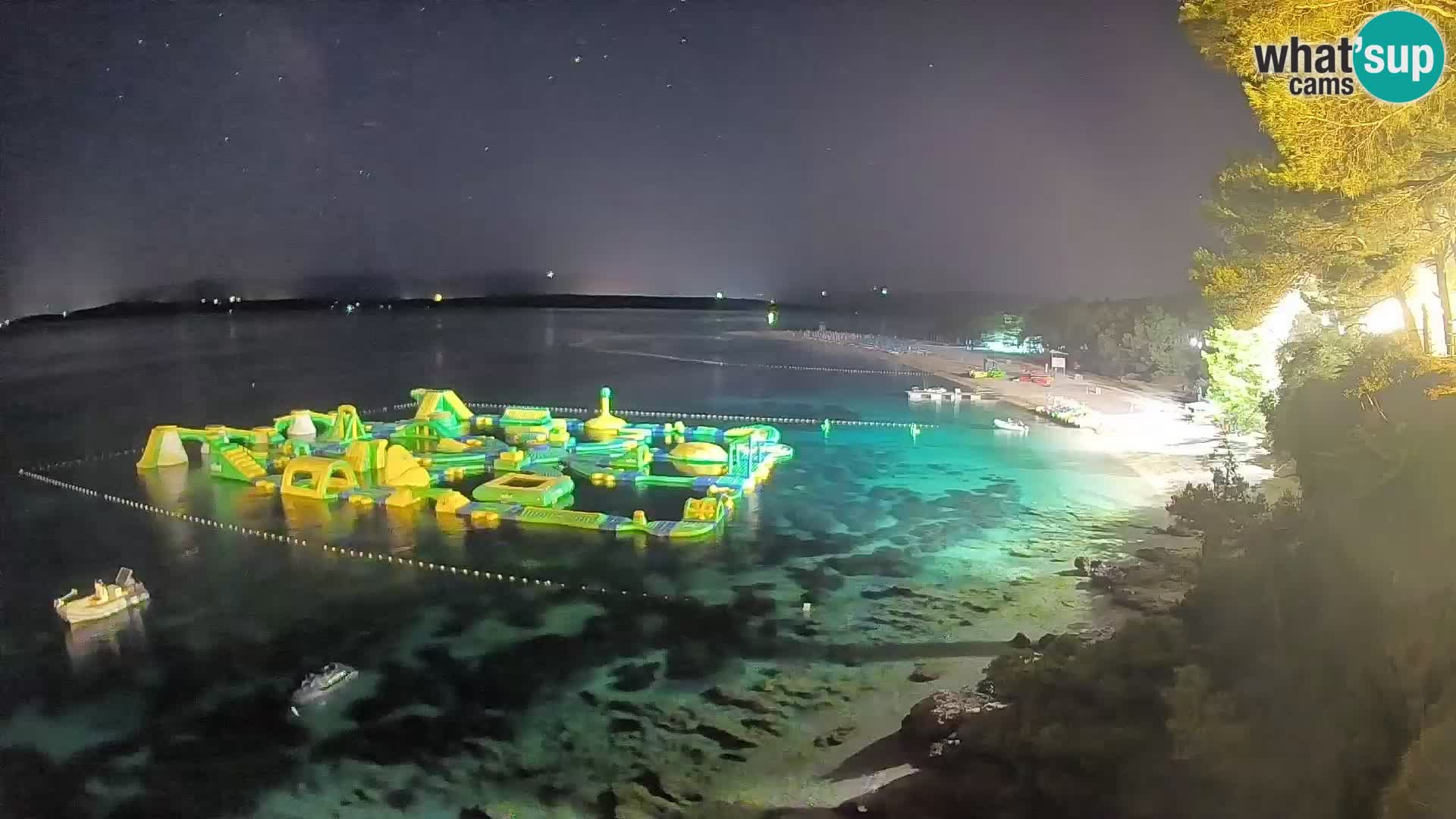 Webcam Bol Zlatni Rat – Vista en vivo desde la isla de Brač