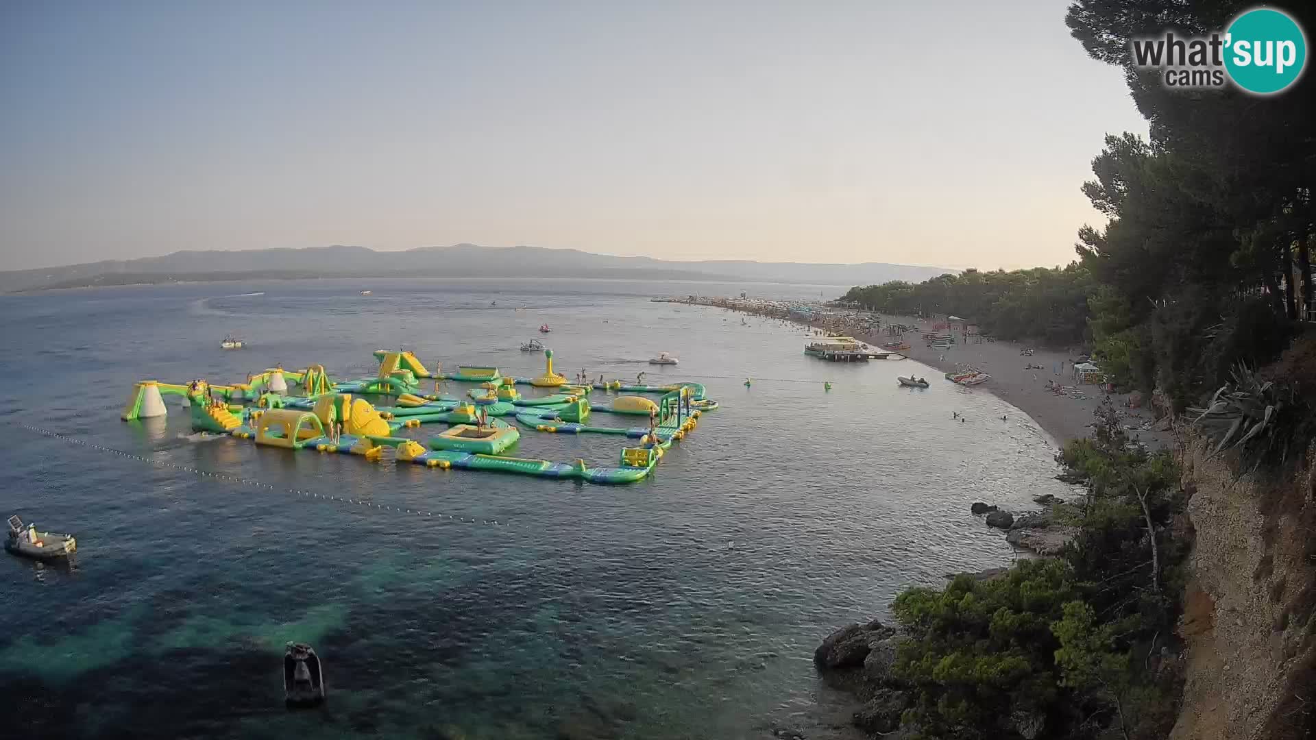 Webcam Bol Zlatni Rat – Vista en vivo desde la isla de Brač