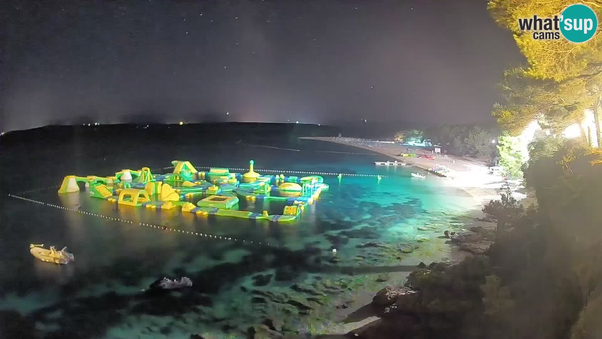 Webcam Bol Zlatni Rat – Vue en direct depuis l’île de Brač