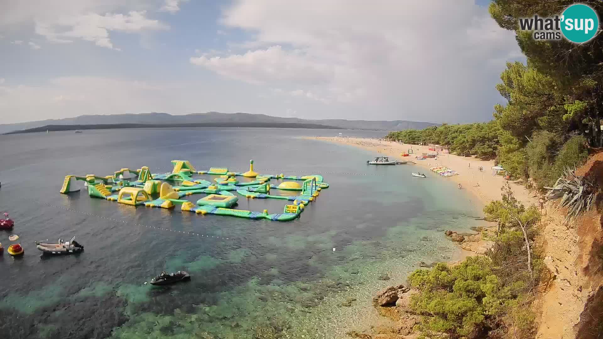 Webcam Bol Zlatni Rat – Diretta dalla spiaggia più famosa di Brač
