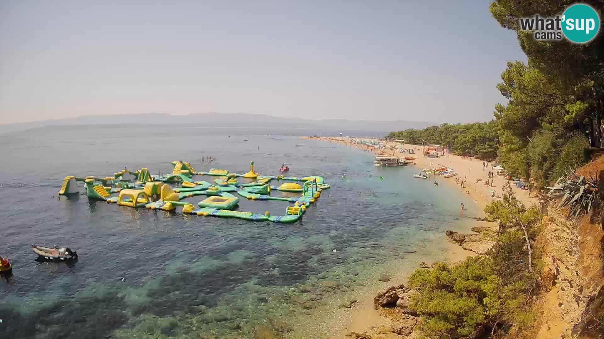 Webcam Bol Zlatni Rat – Vista en vivo desde la isla de Brač