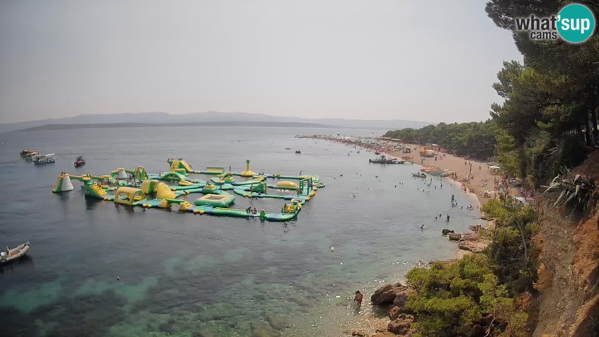 Webcam Bol Zlatni Rat – Vue en direct depuis l’île de Brač