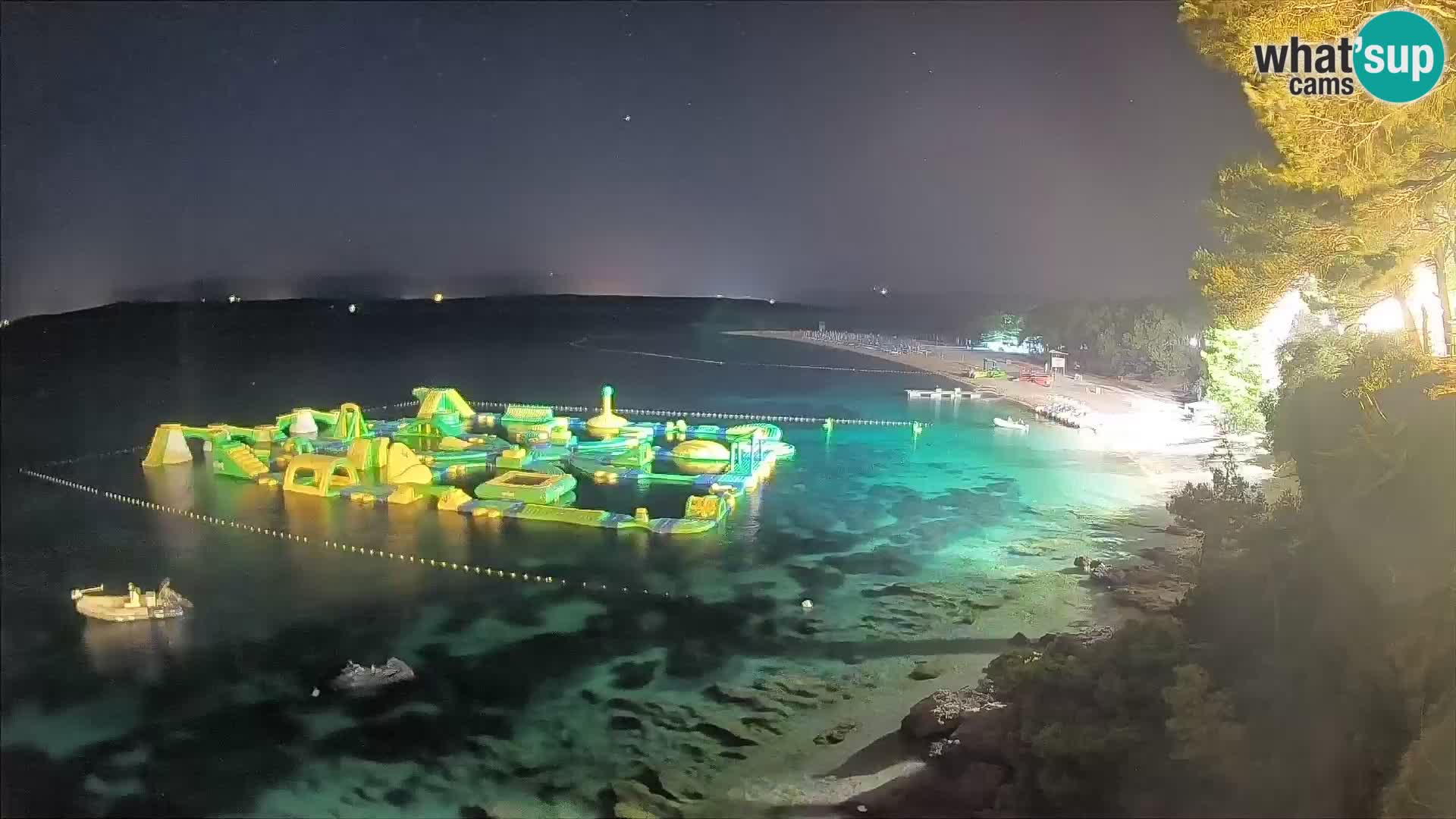 Webcam Zlatni Rat Bol – Liveblick vom berühmten Strand auf Brač
