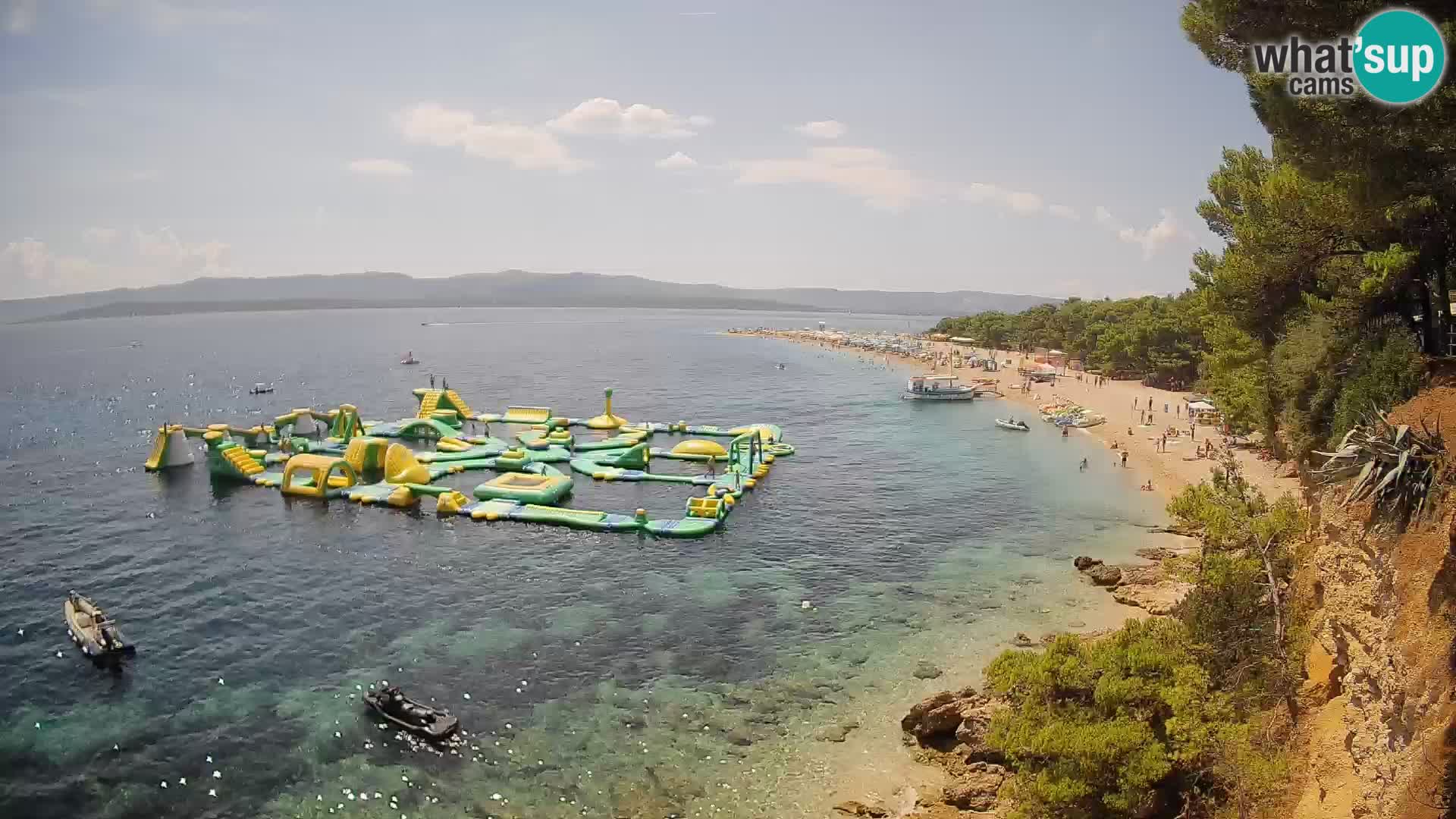 Webcam Bol Zlatni Rat – Vue en direct depuis l’île de Brač