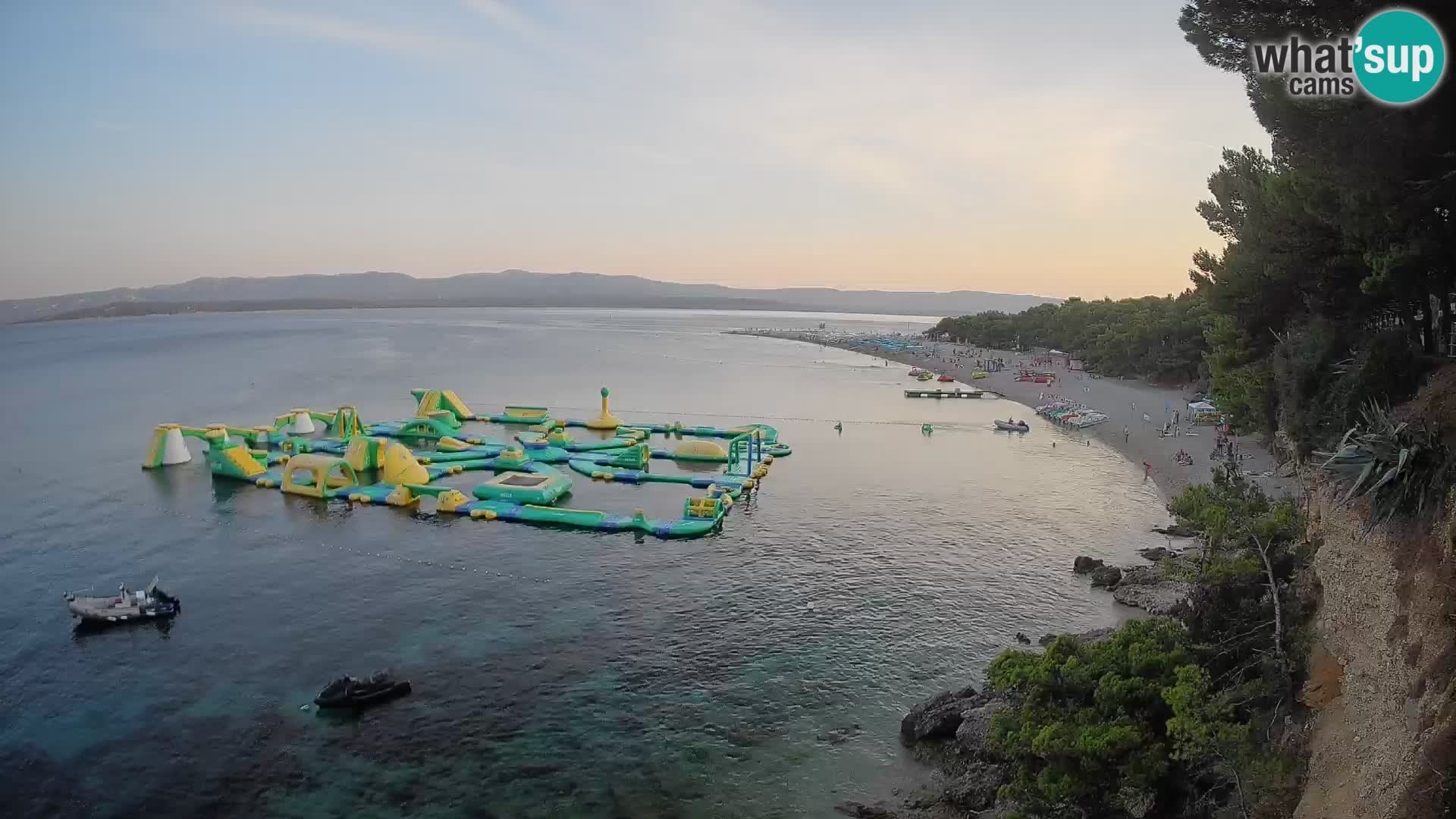 Webcam Bol Zlatni Rat – Vista en vivo desde la isla de Brač