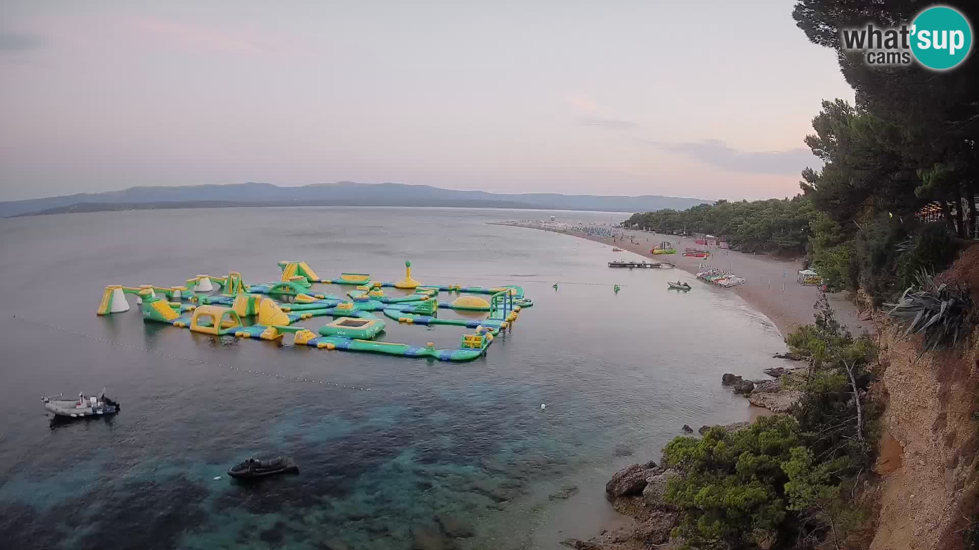 Webcam Bol Zlatni Rat – Vista en vivo desde la isla de Brač