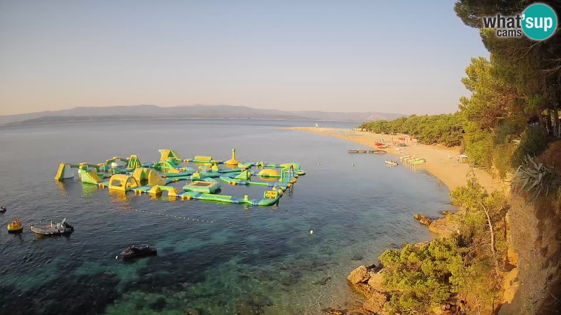 Webcam Bol Zlatni Rat – Vista en vivo desde la isla de Brač