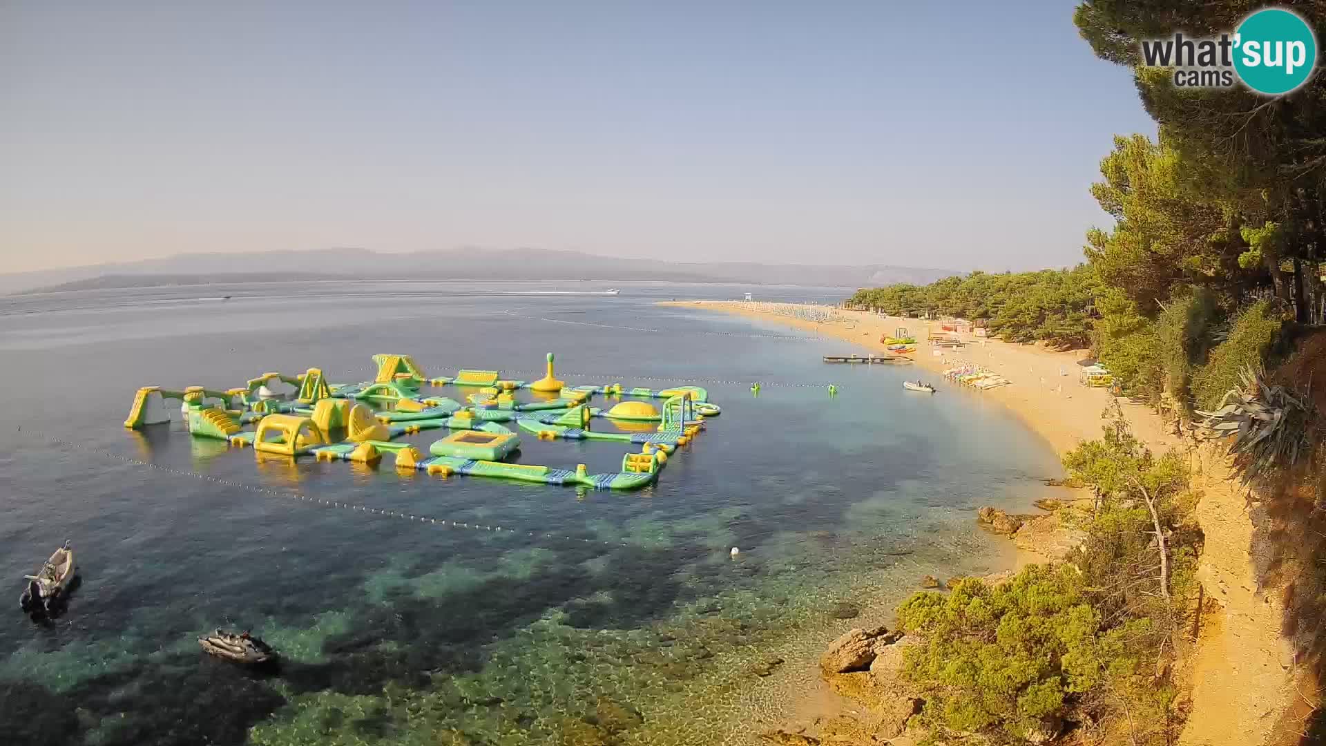 Webcam Bol Zlatni Rat – Vue en direct depuis l’île de Brač