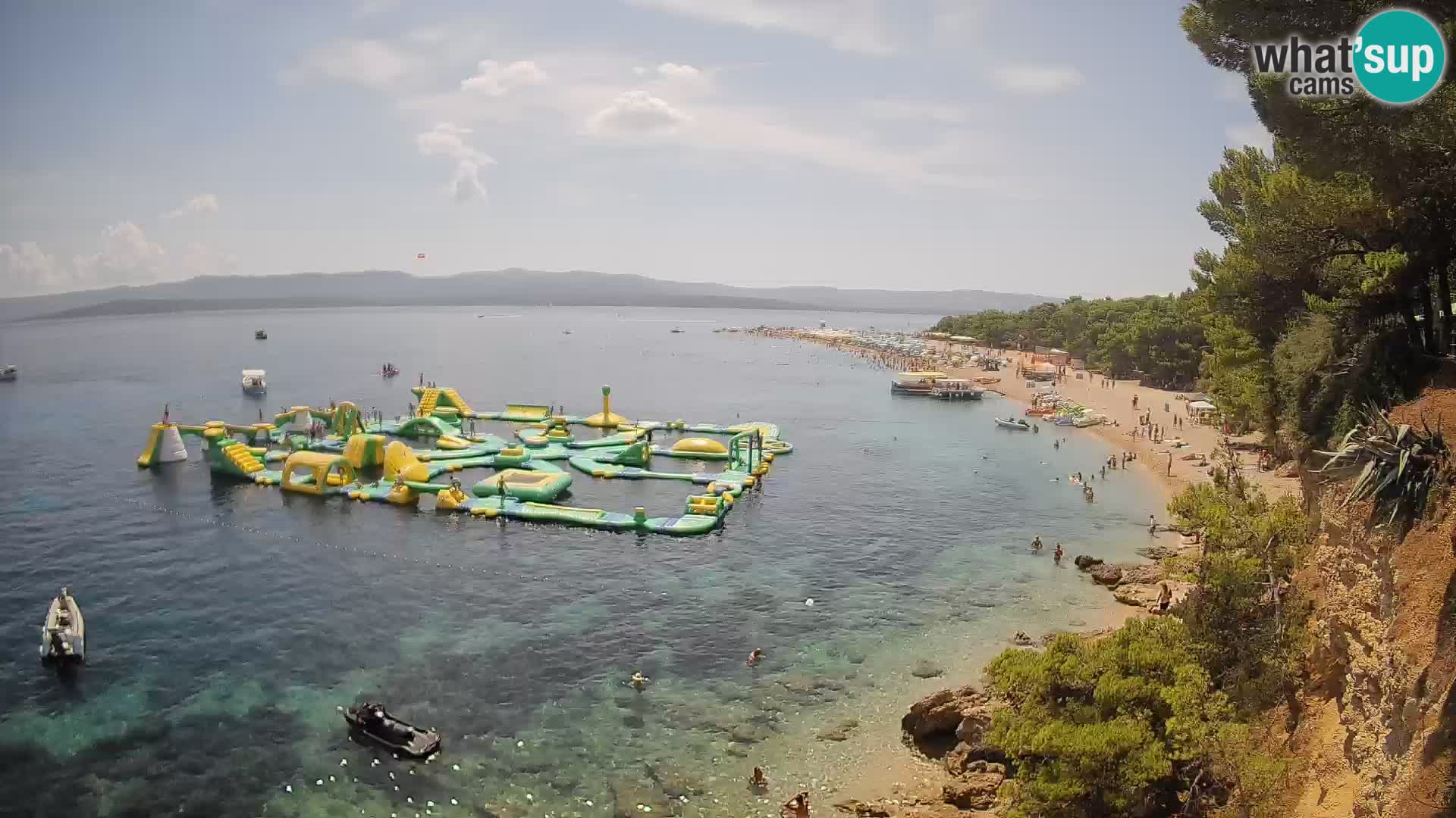 Webcam Bol Zlatni Rat – Live View from Brač Island