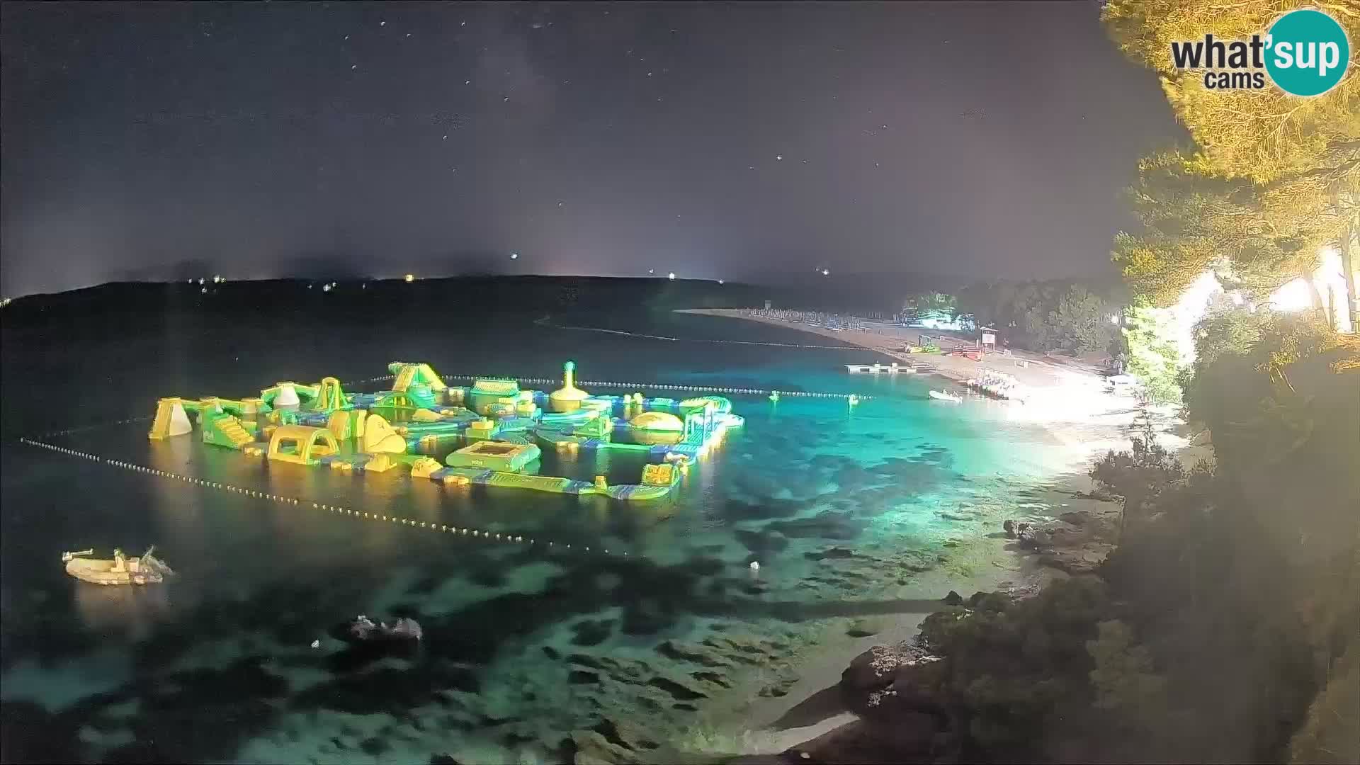 Webcam Bol Zlatni Rat – Vista en vivo desde la isla de Brač