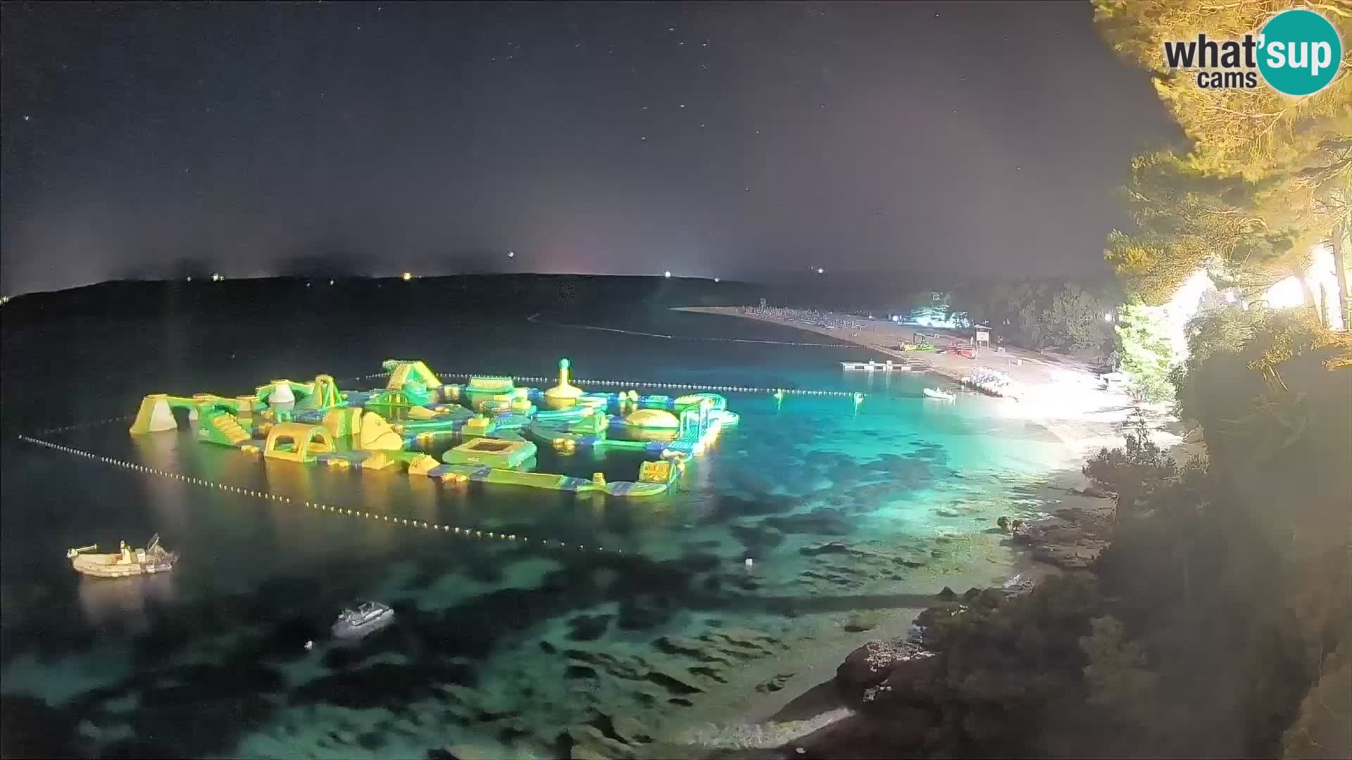 Webcam Bol Zlatni Rat – Vue en direct depuis l’île de Brač