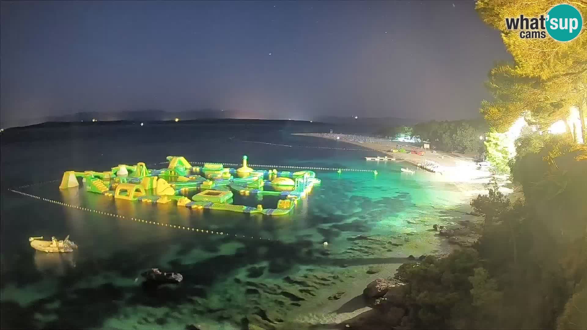 Webcam Bol Zlatni Rat – Vista en vivo desde la isla de Brač